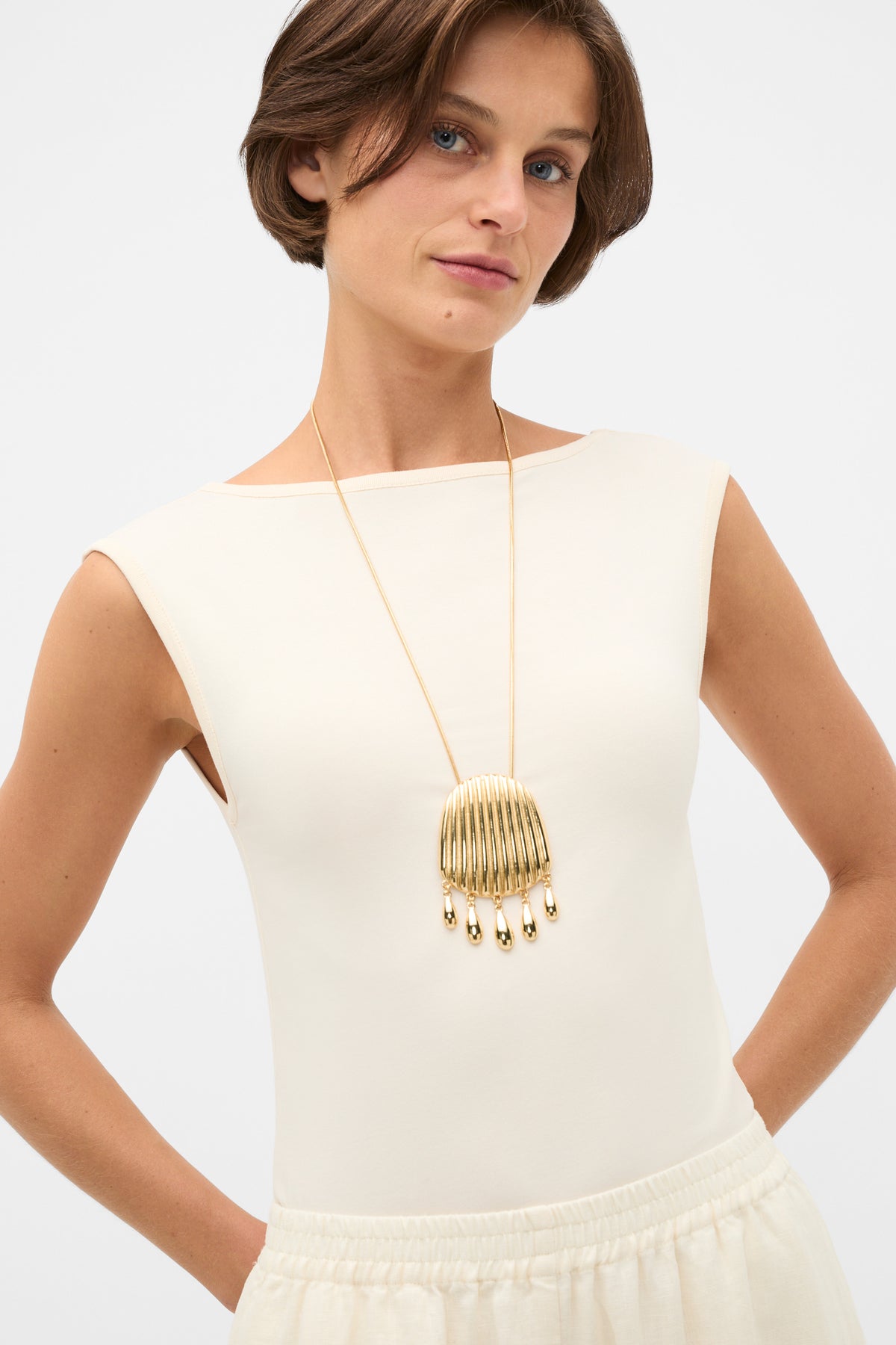 Teardrop Pendant Necklace
