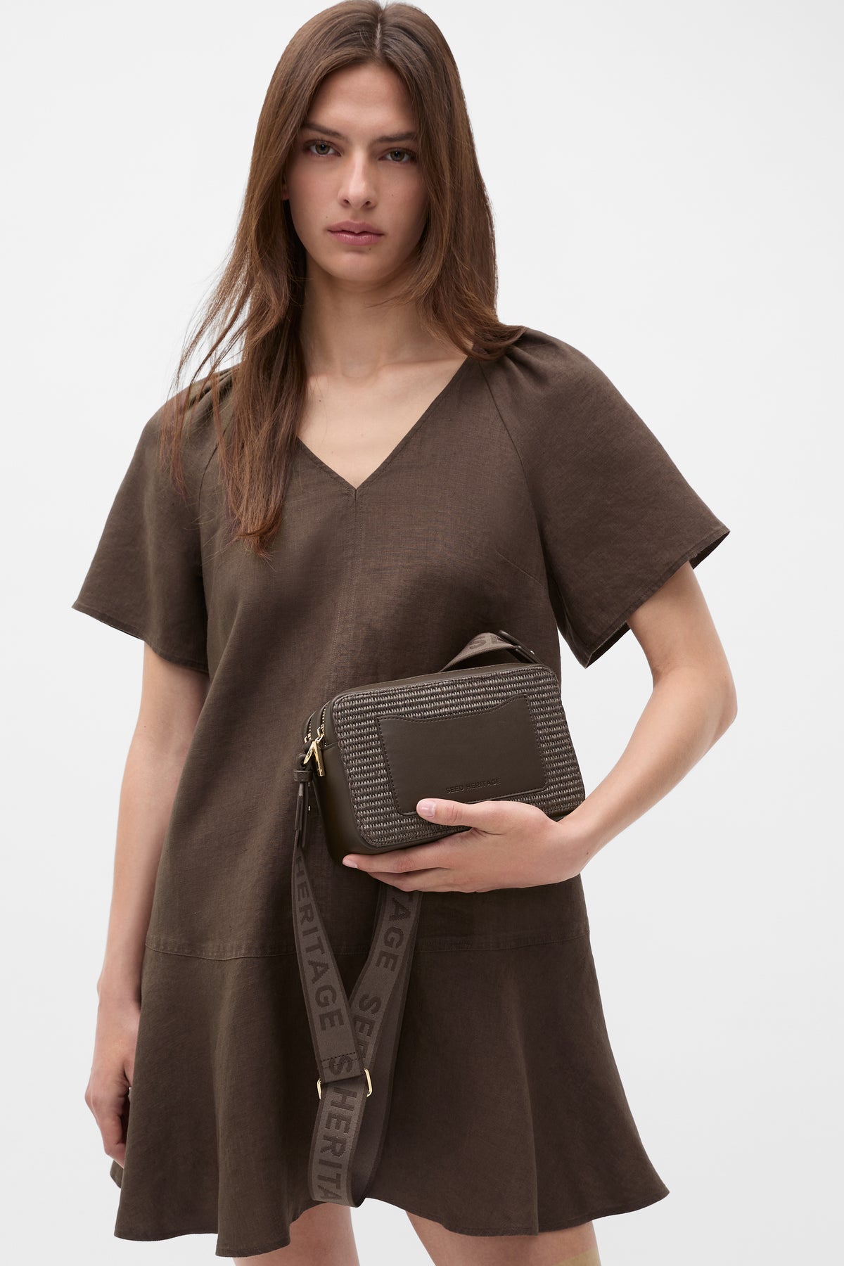 Textured Camera Bag