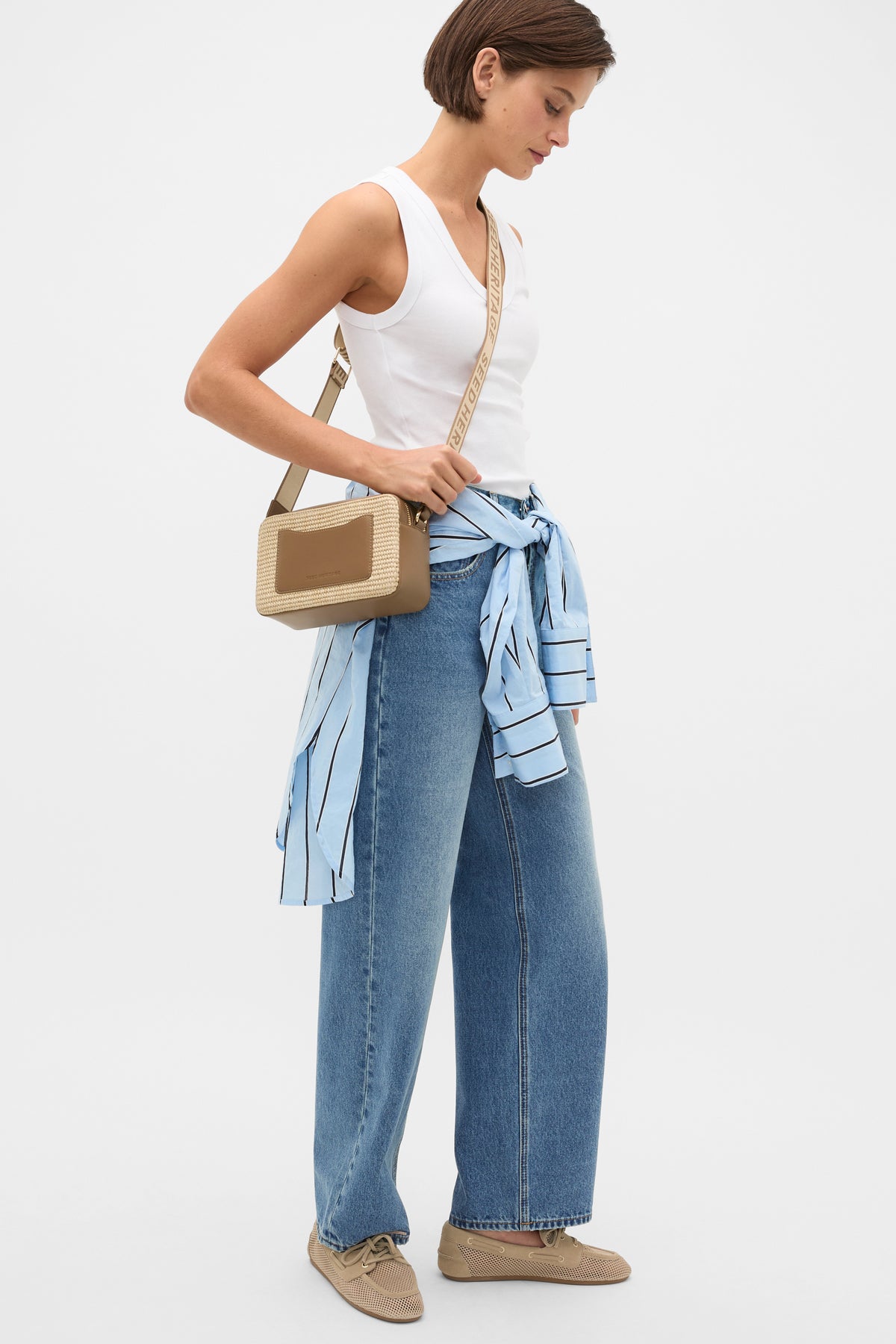 Textured Camera Bag