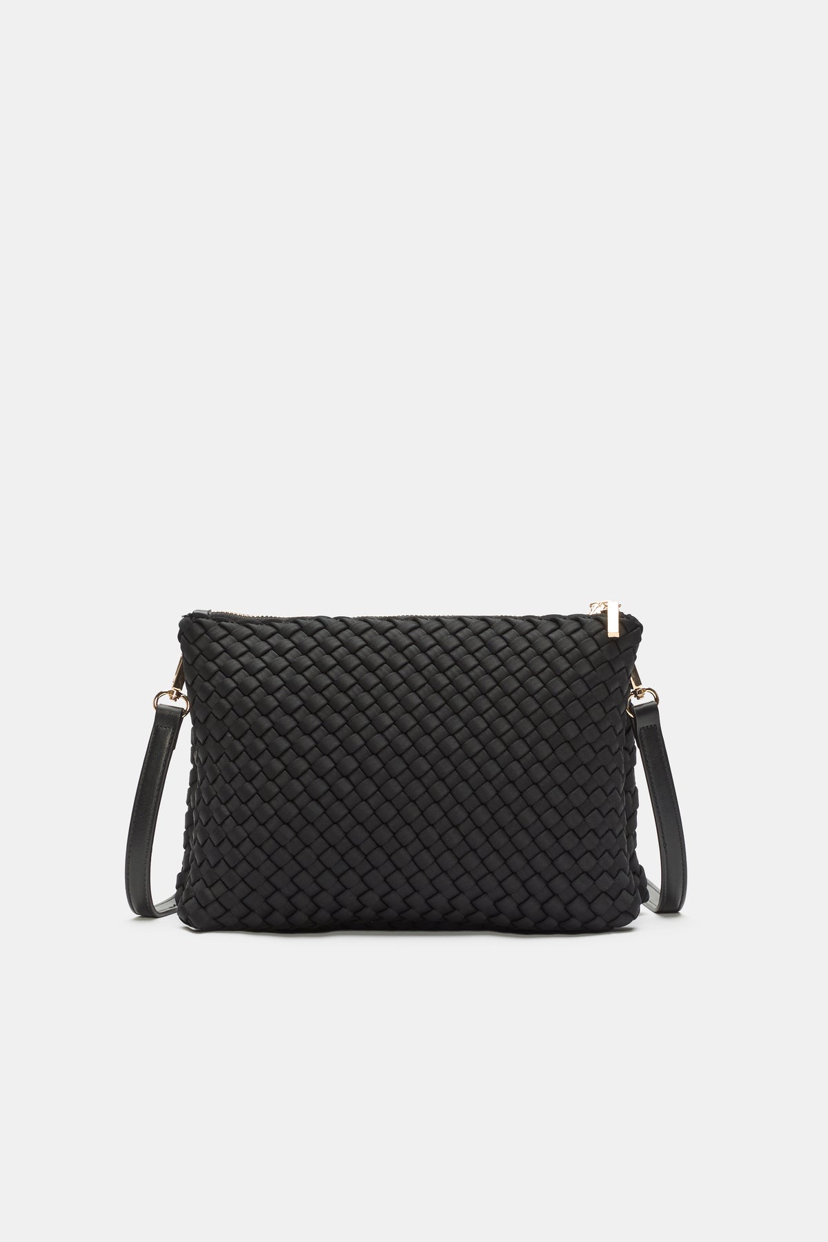 Woven Textured Mutli Pocket Bag