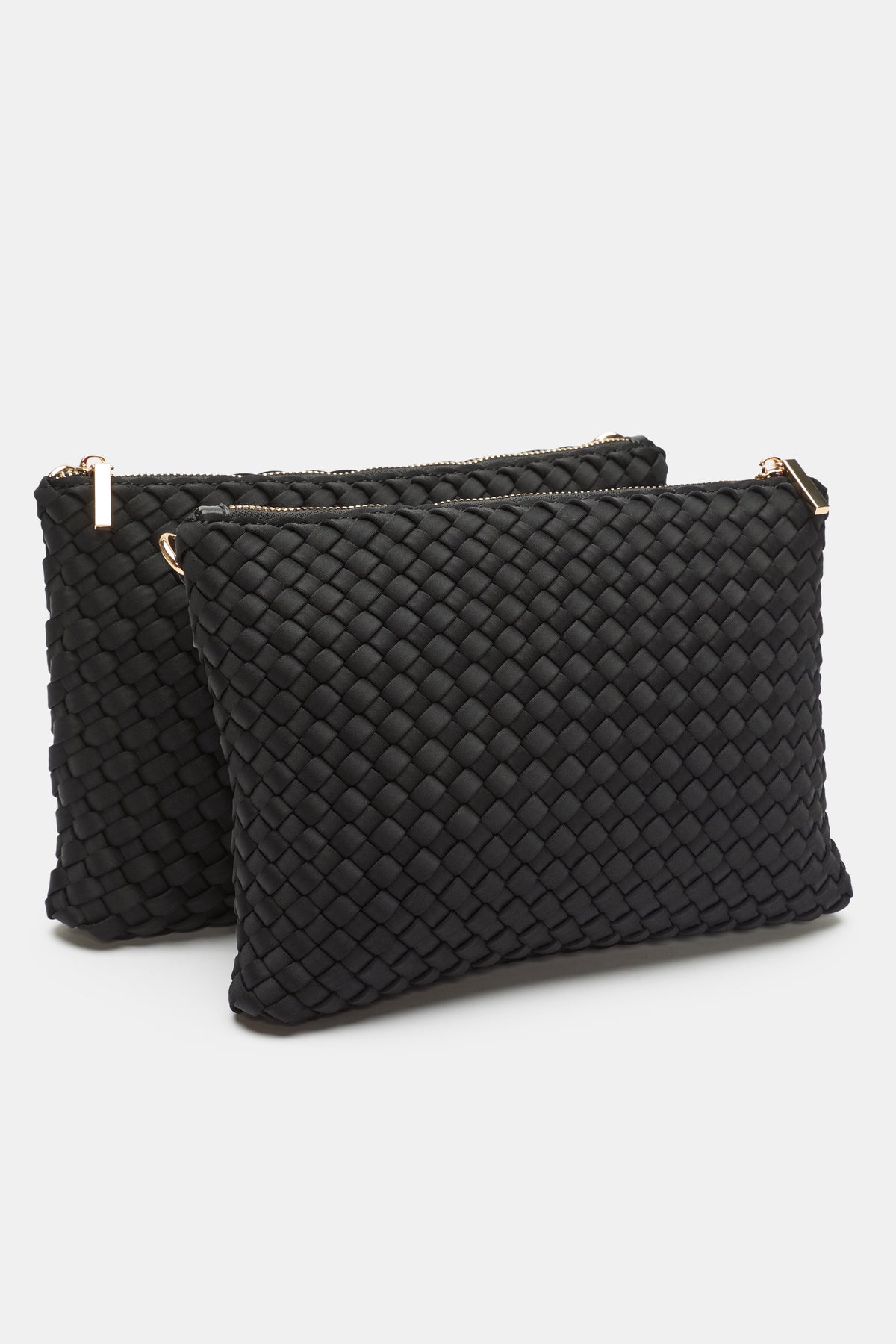 Woven Textured Mutli Pocket Bag