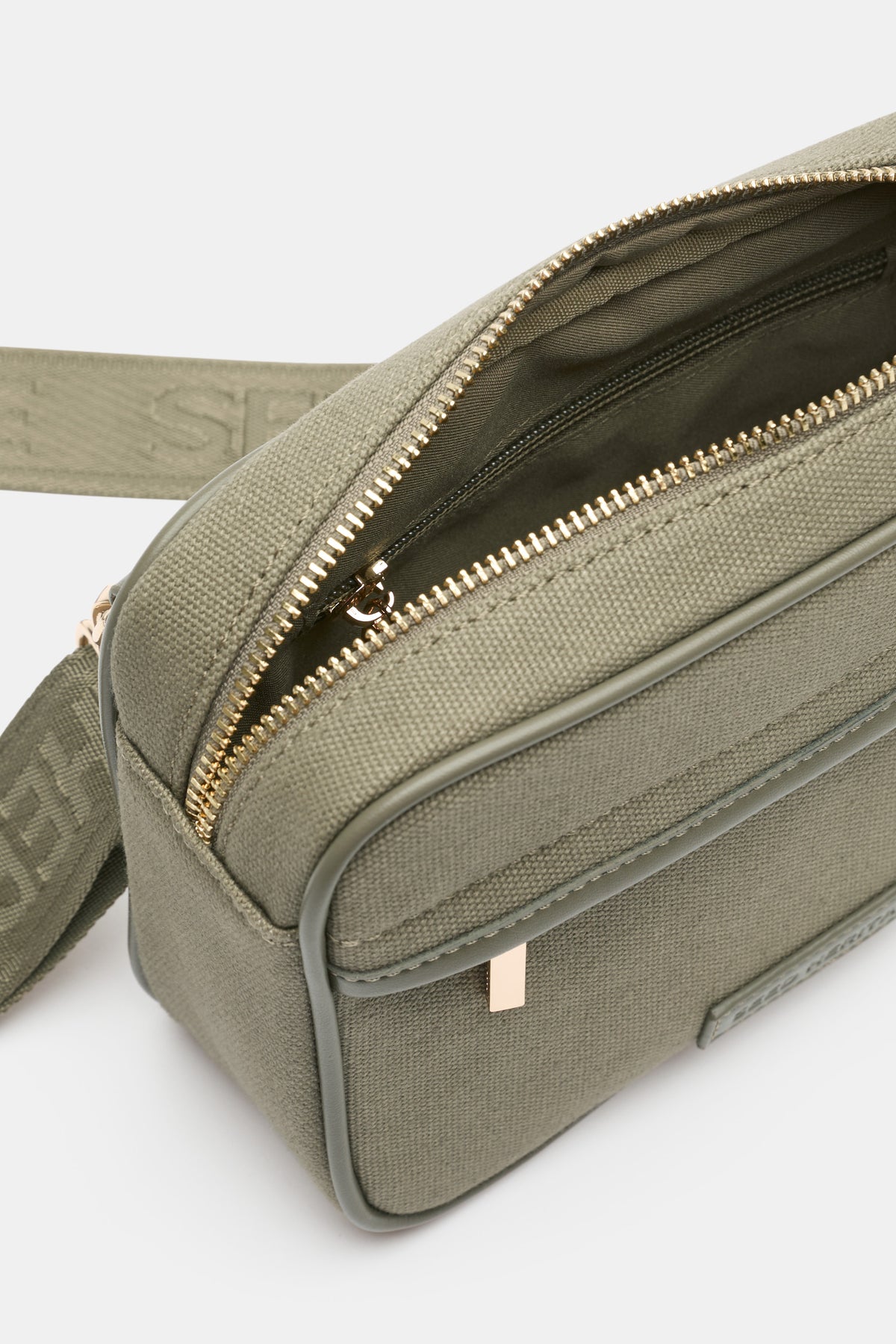 Mini Canvas Crossbody Bag