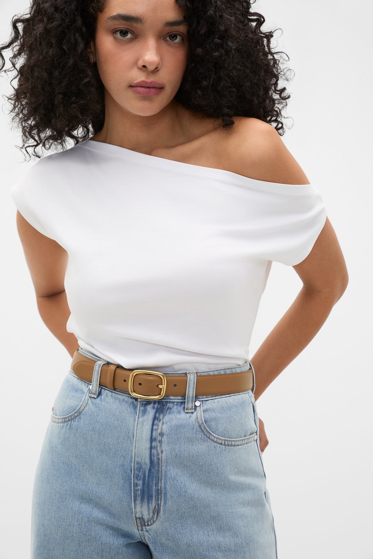 Charlotte Leather Belt