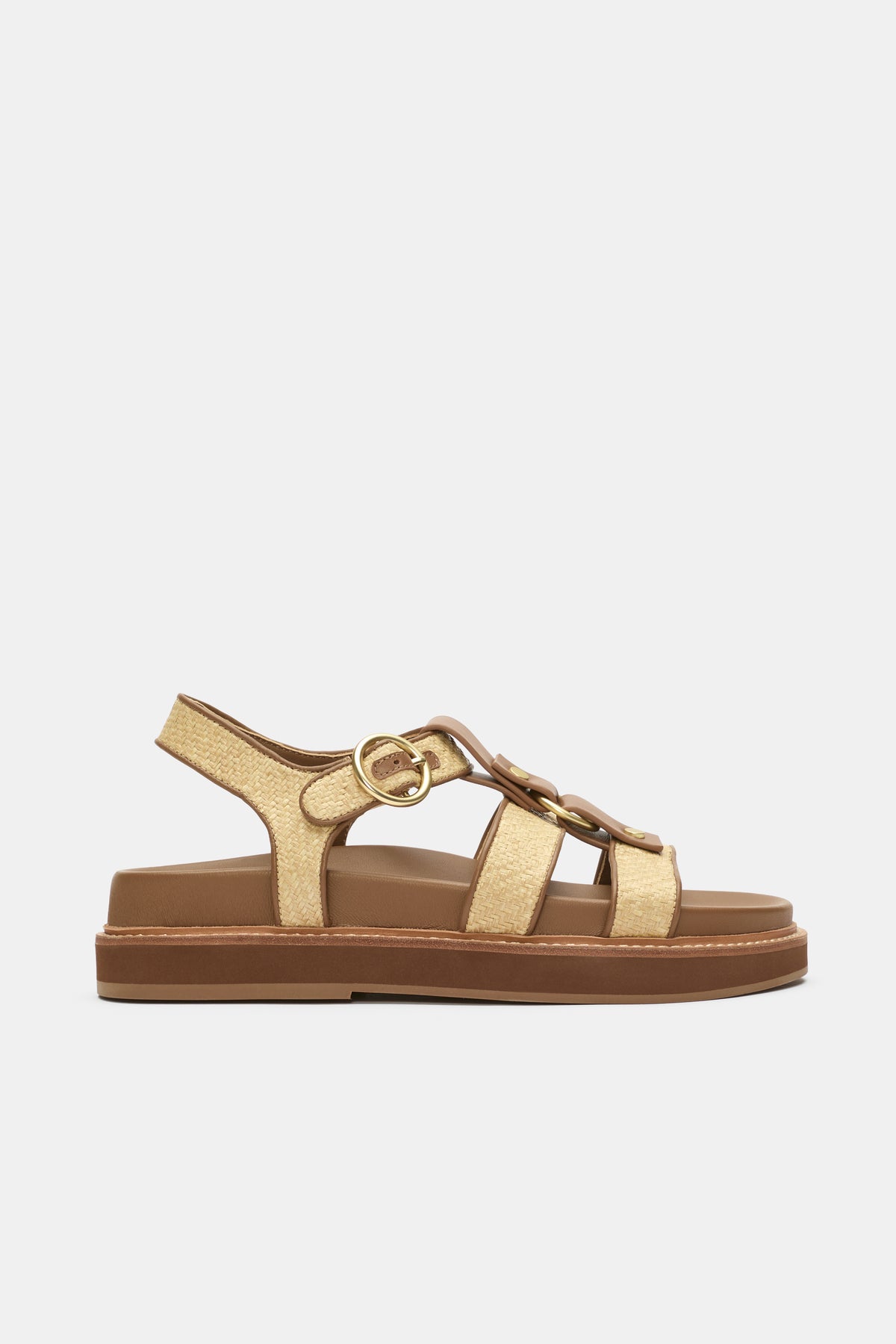 Callie Woven Caged Sandal