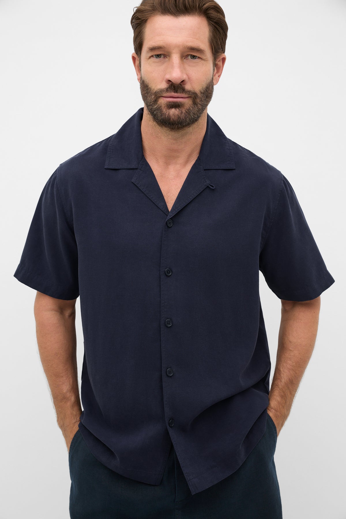 S/S Camp Collar Shirt