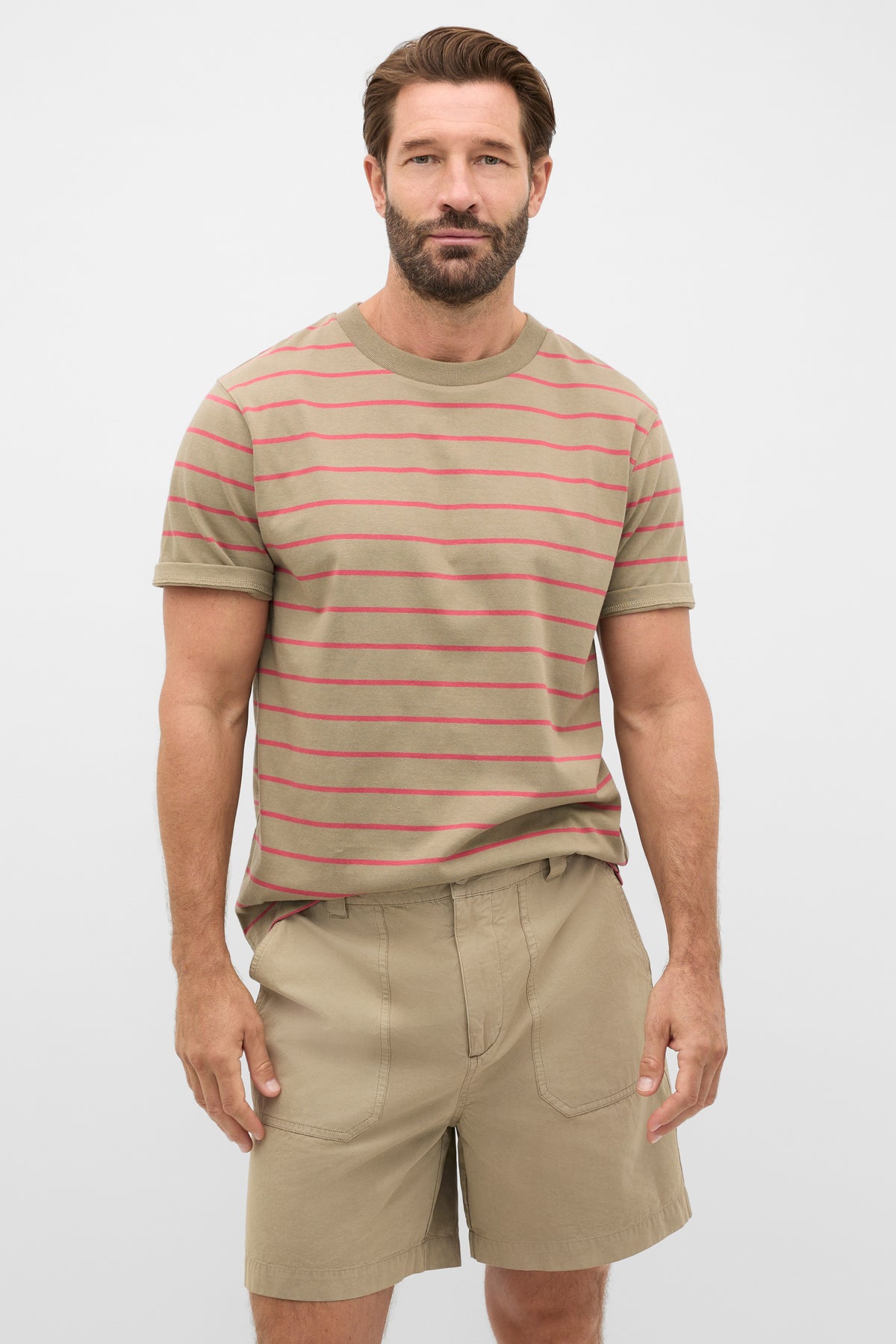 Stripe Crew Tee