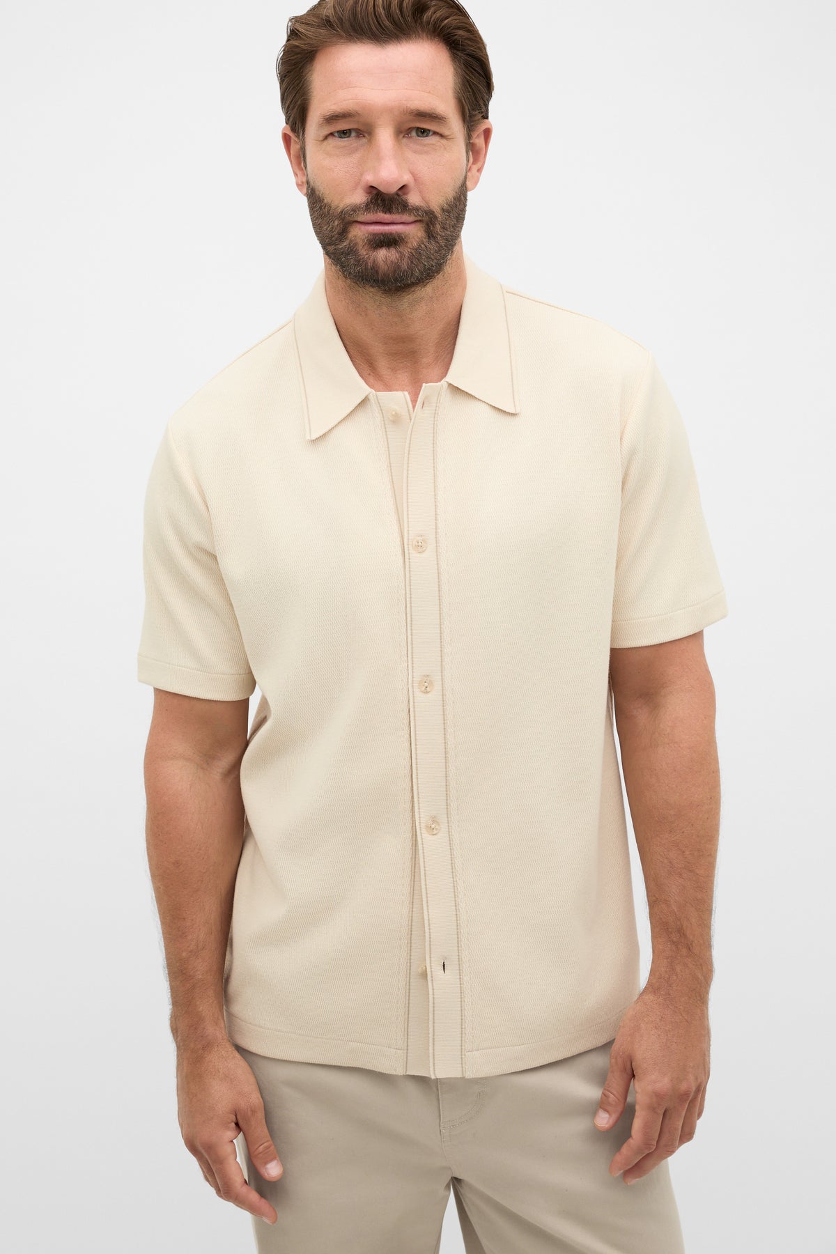 Textured Knit Shirt