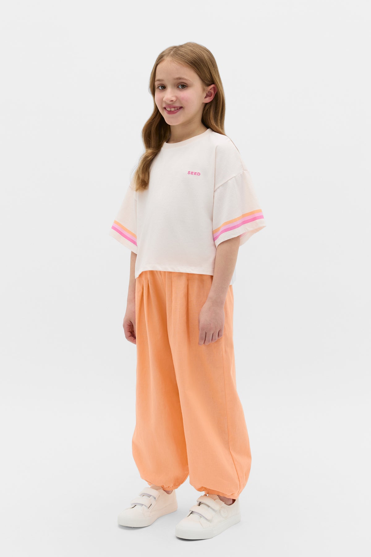 Stripe Sleeve Tee