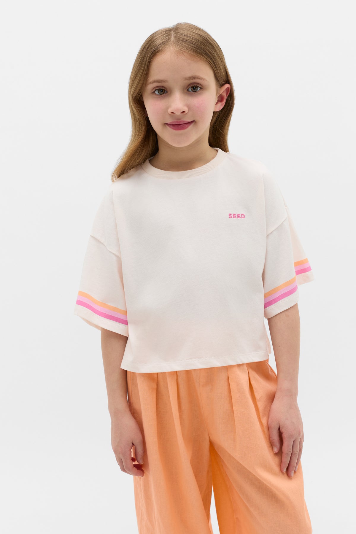 Stripe Sleeve Tee
