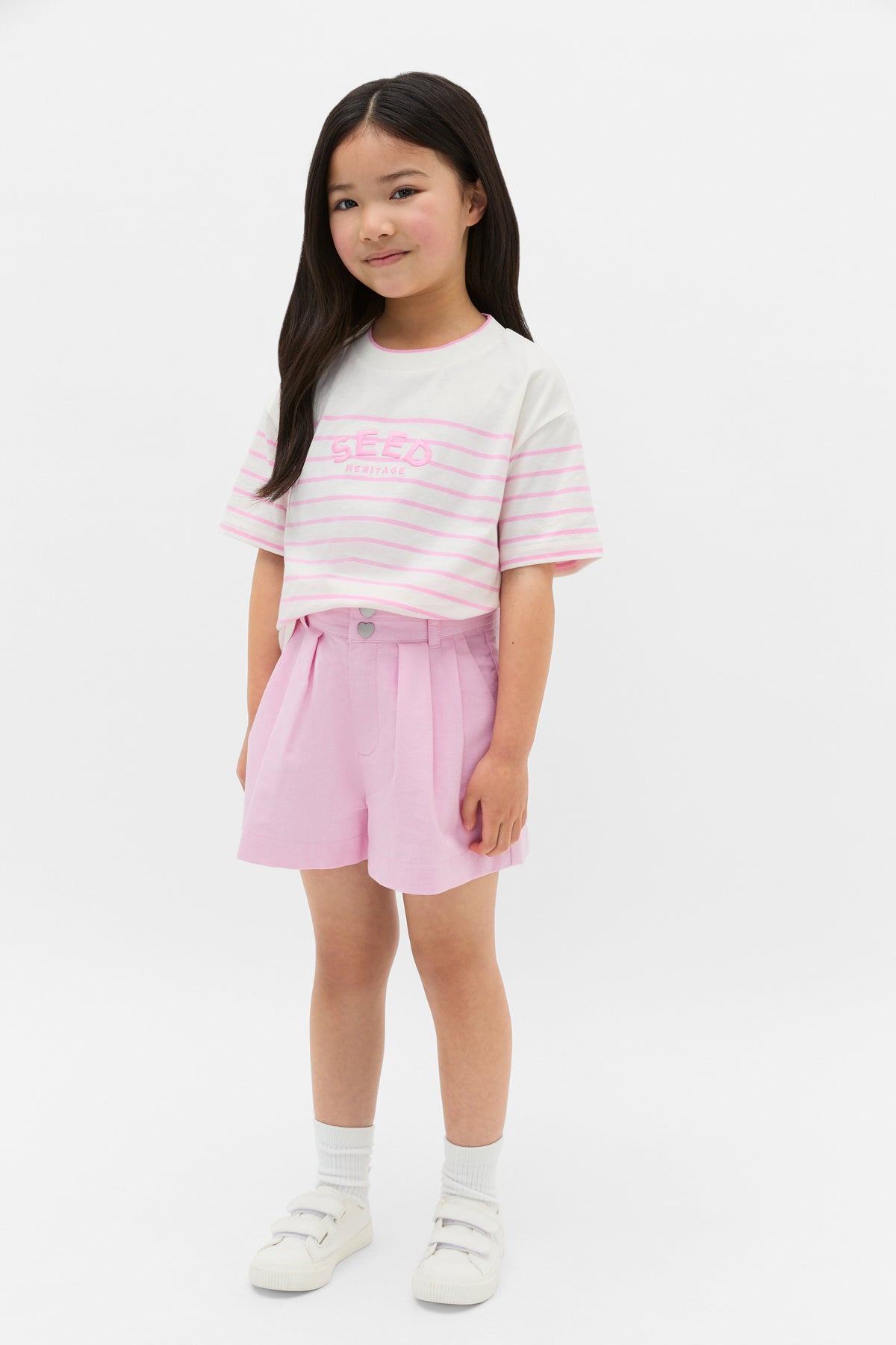 Crop Breton Stripe Tee