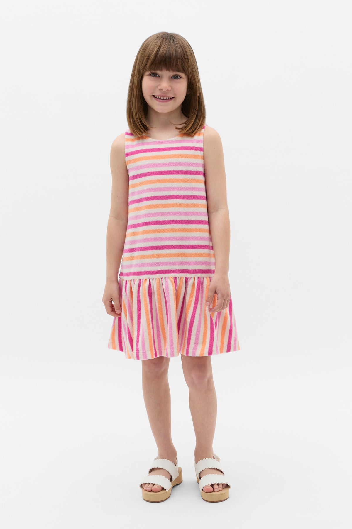 Stripe Terry Dress