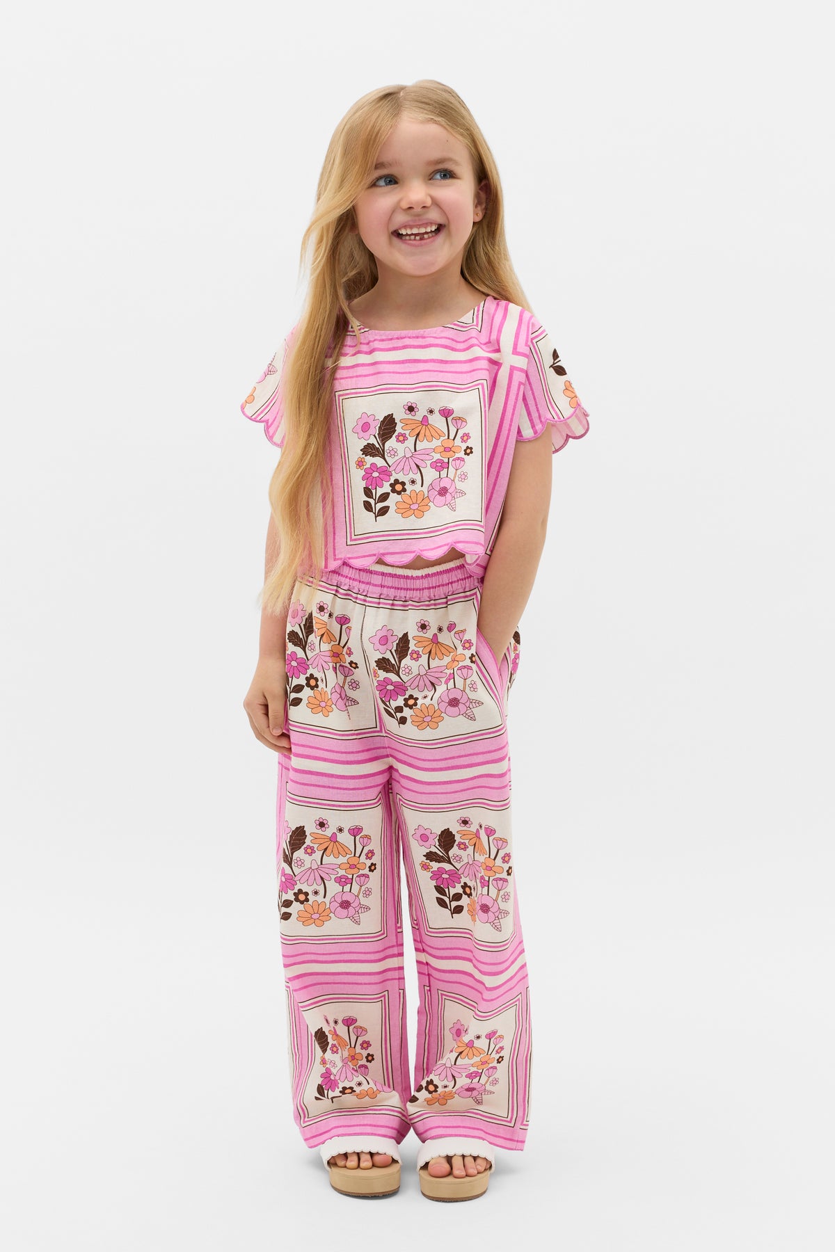 Scarf Print Pant