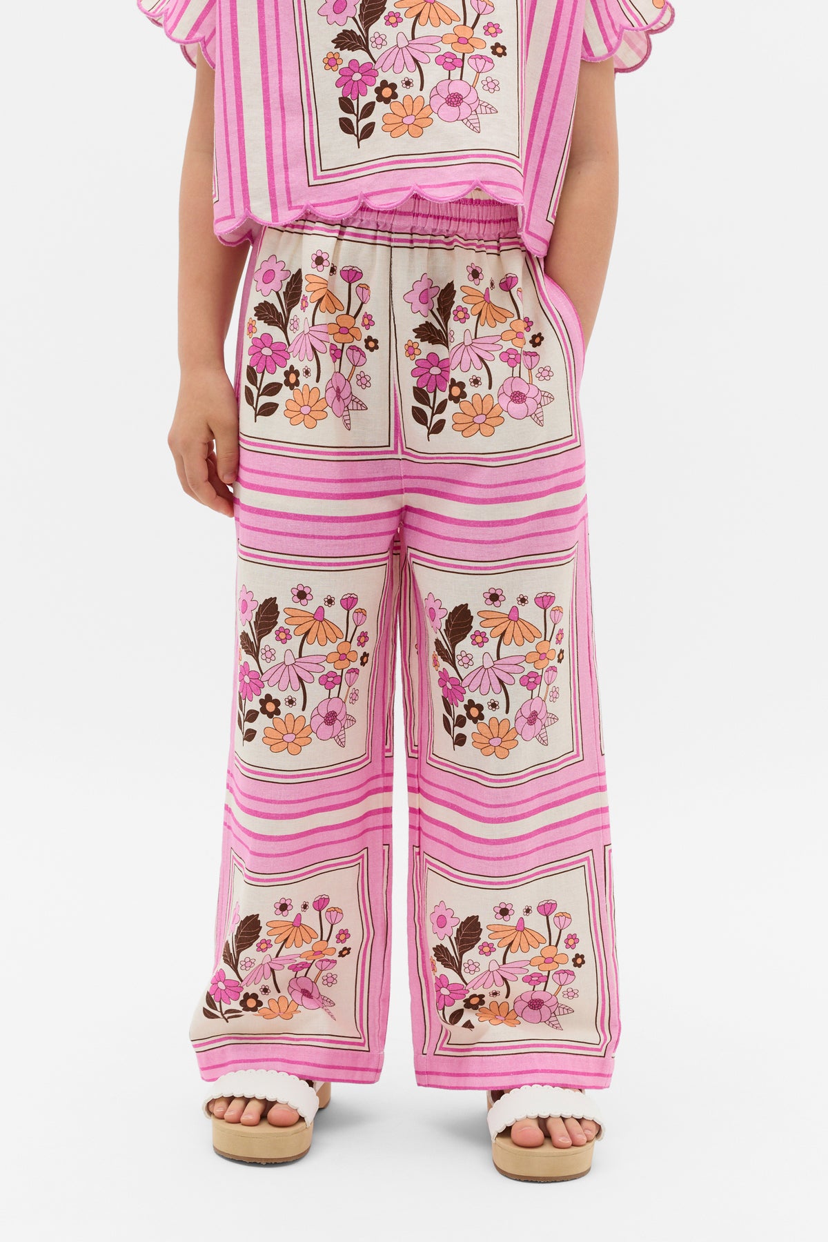 Scarf Print Pant