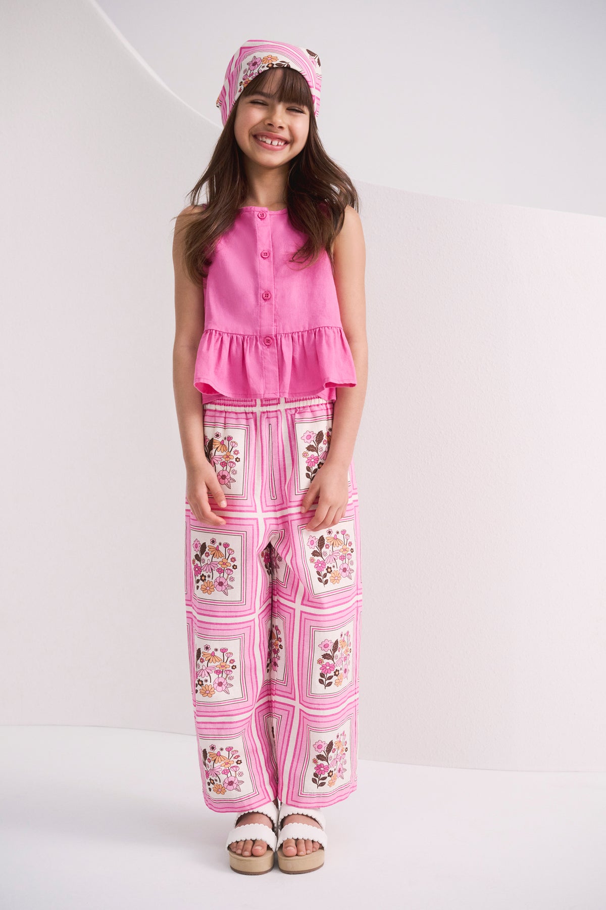 Scarf Print Pant