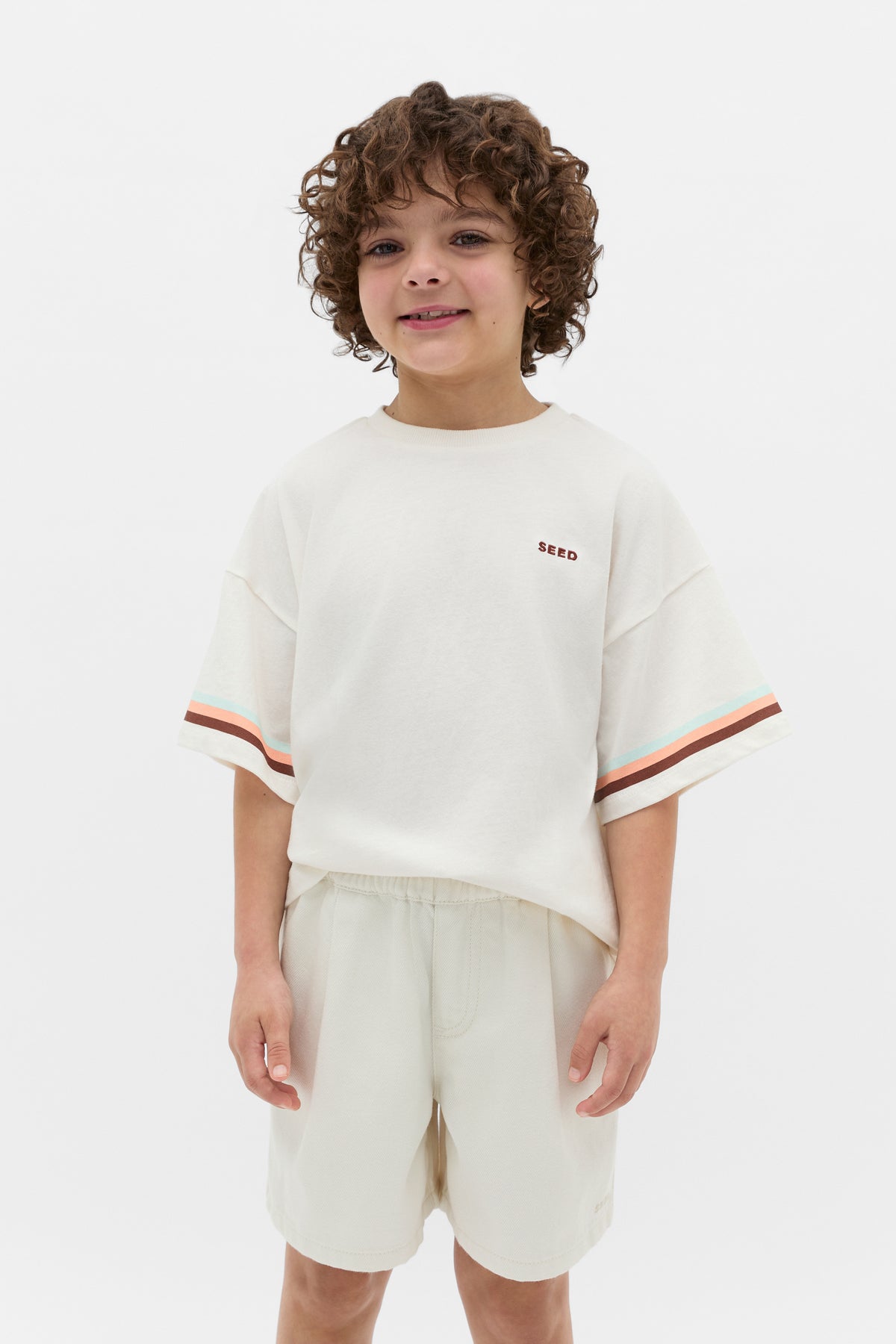 Stripe Sleeve Tee
