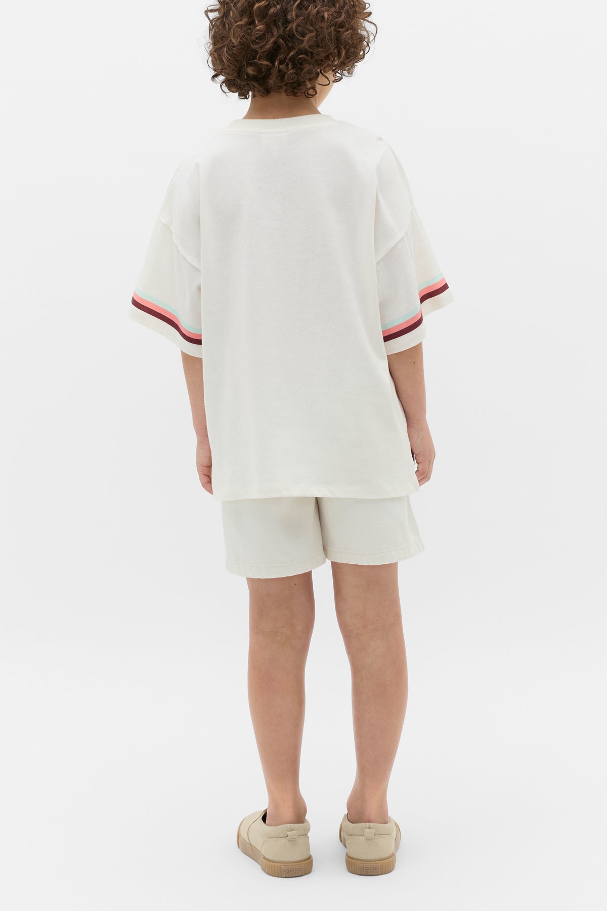 Stripe Sleeve Tee