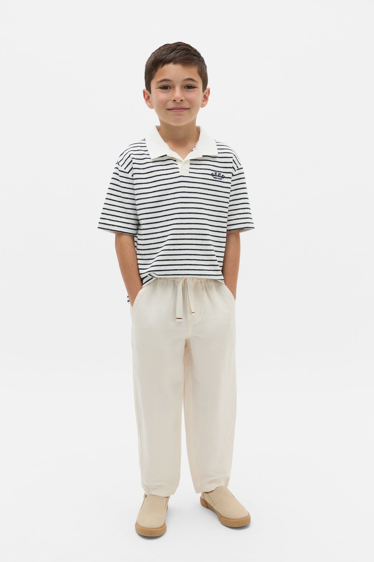 Core Stripe Texture Polo