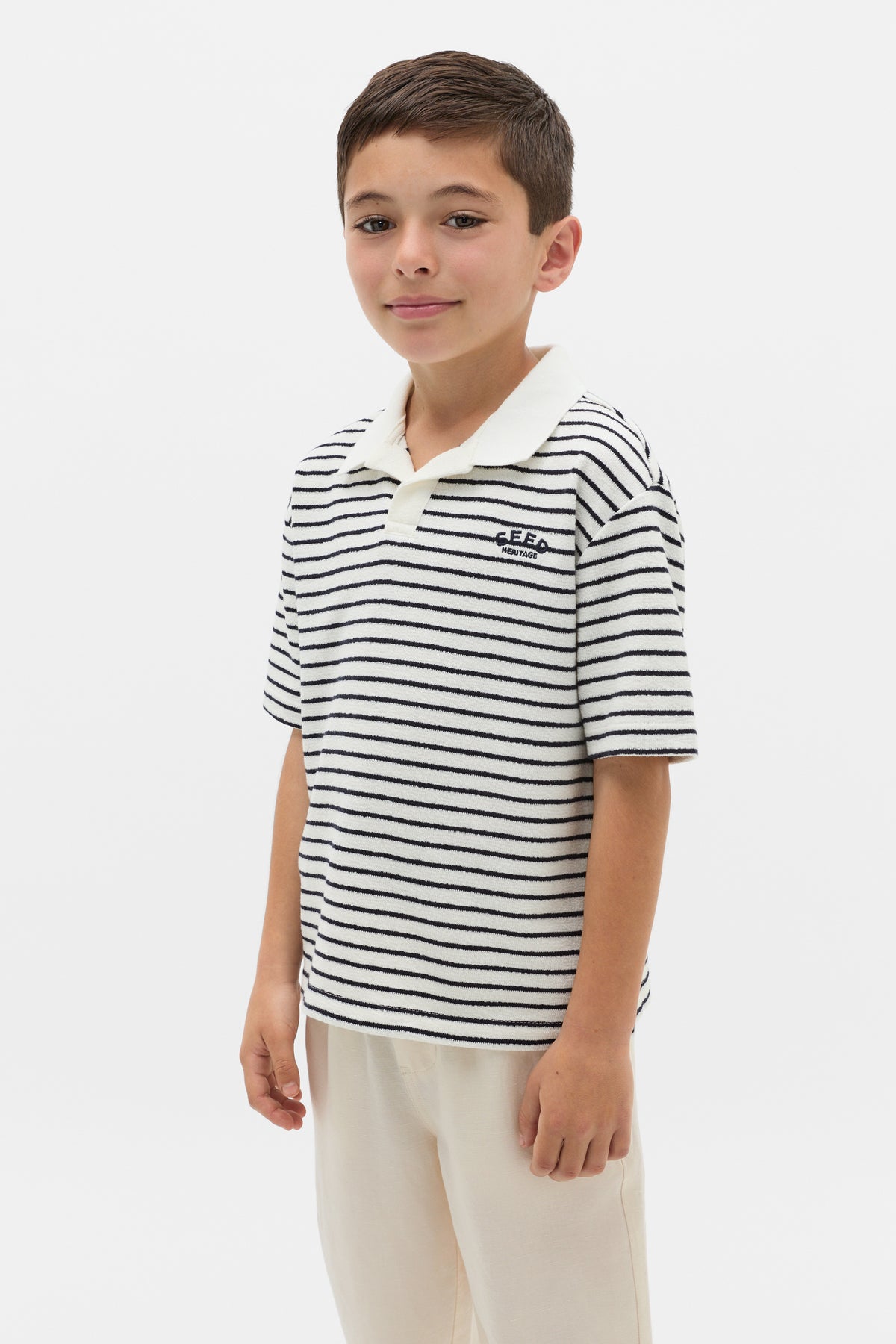 Core Stripe Texture Polo