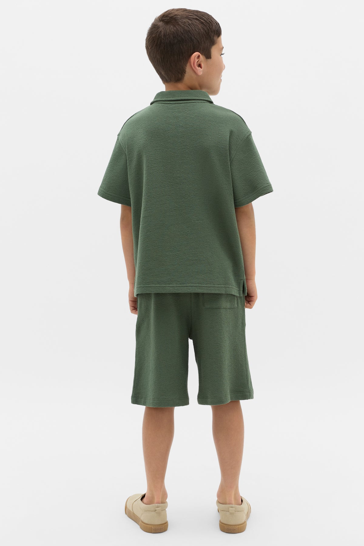 Texture Knit Polo