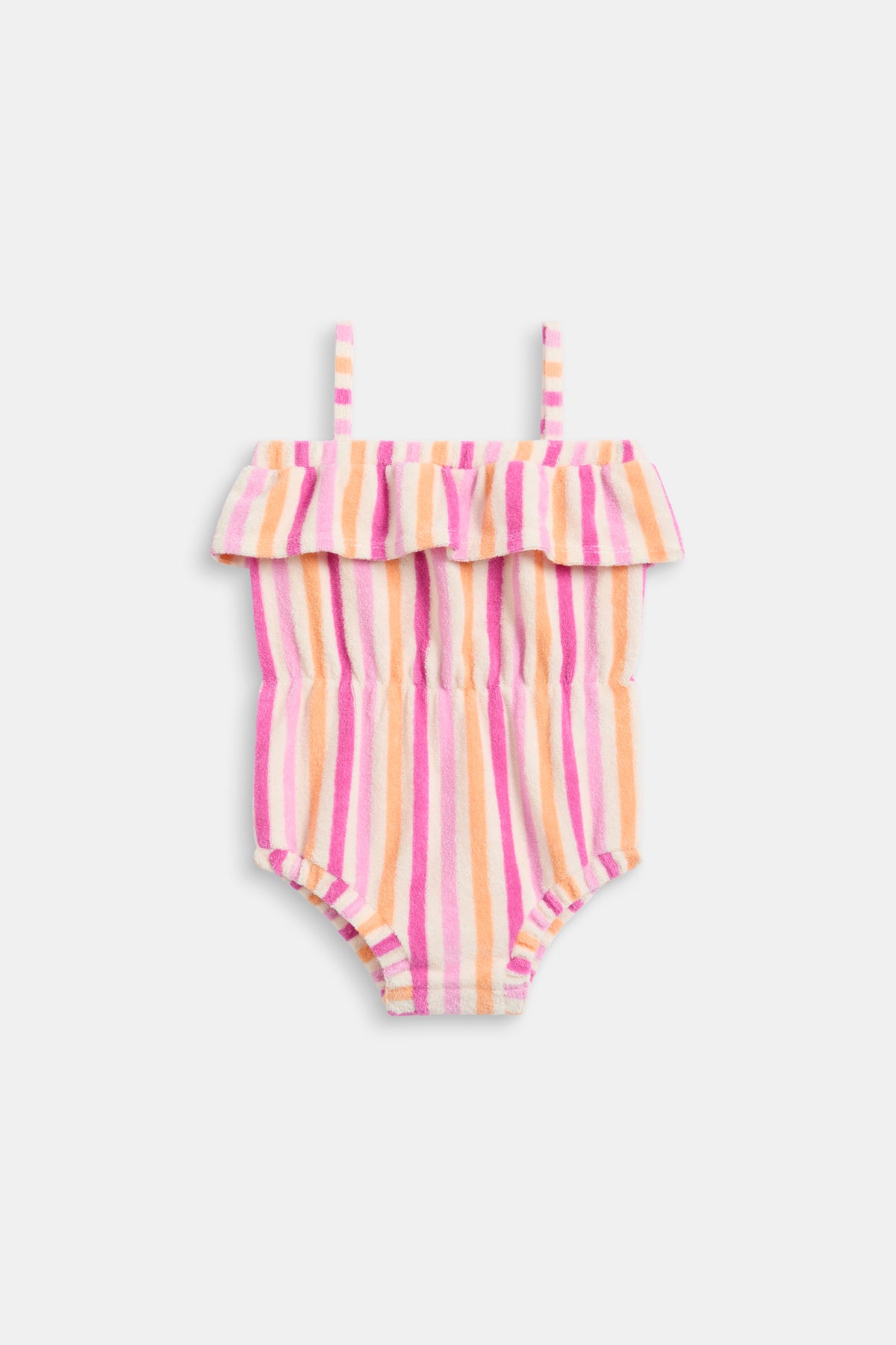 Stripe Terry Romper