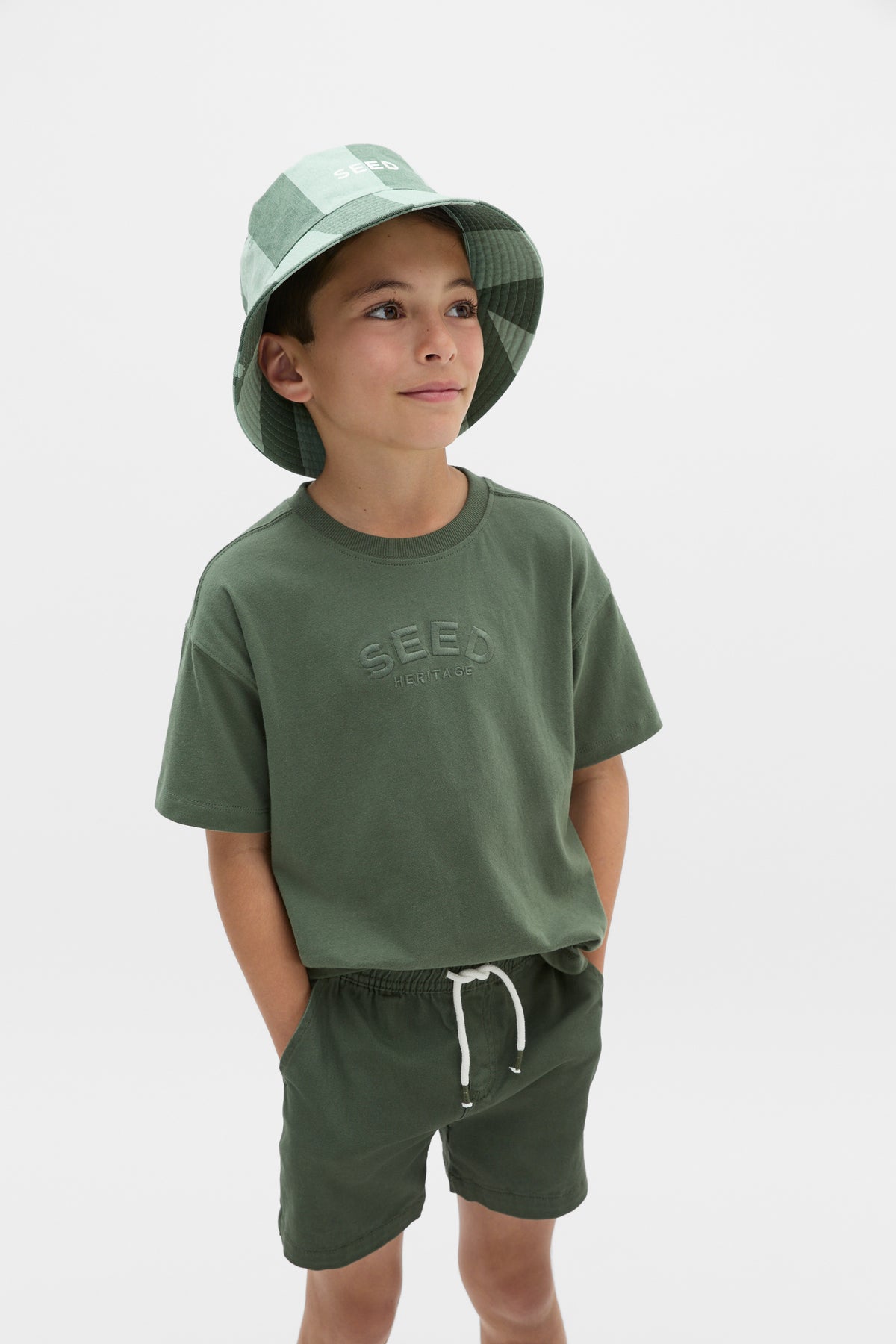 Stripe Bucket Hat