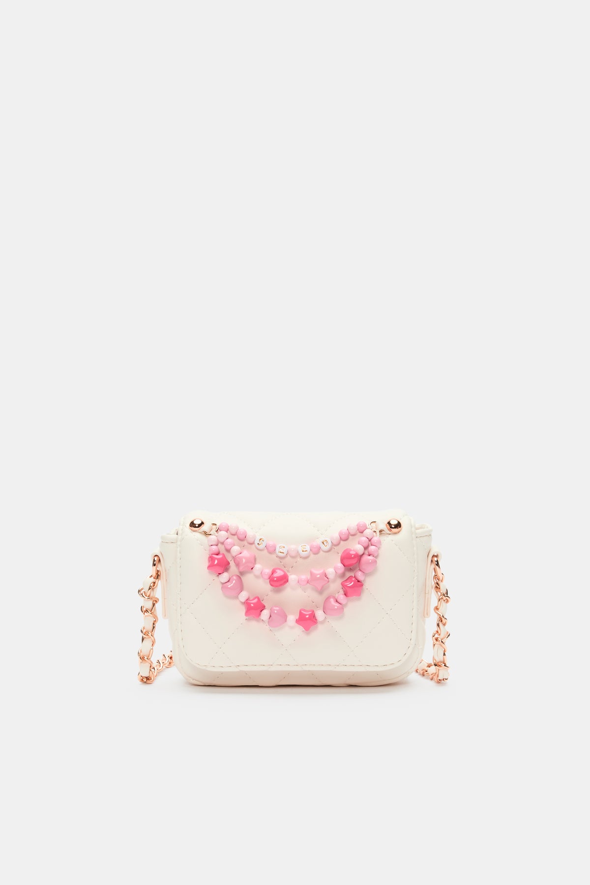 Beaded Charm Bag