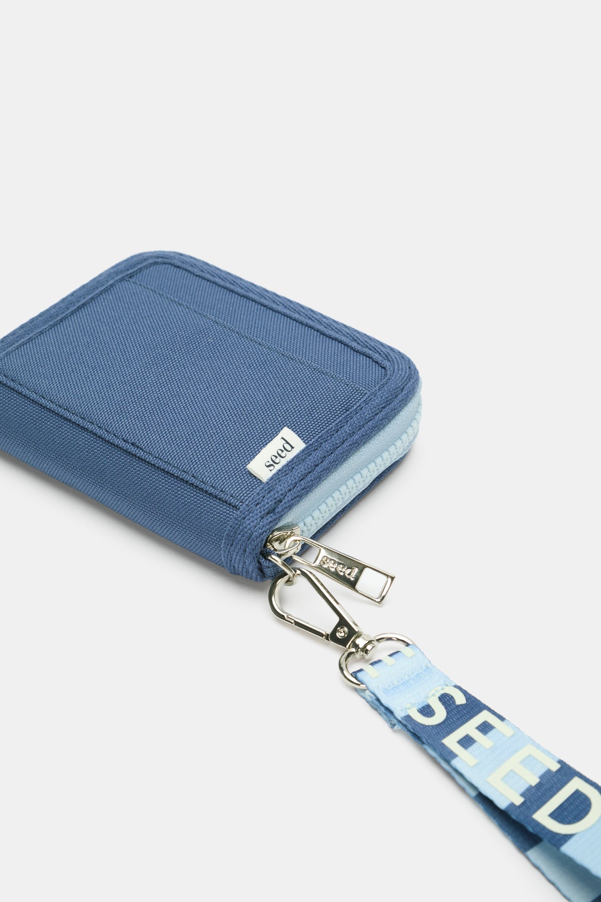 Stripe Strap Initial Wallet