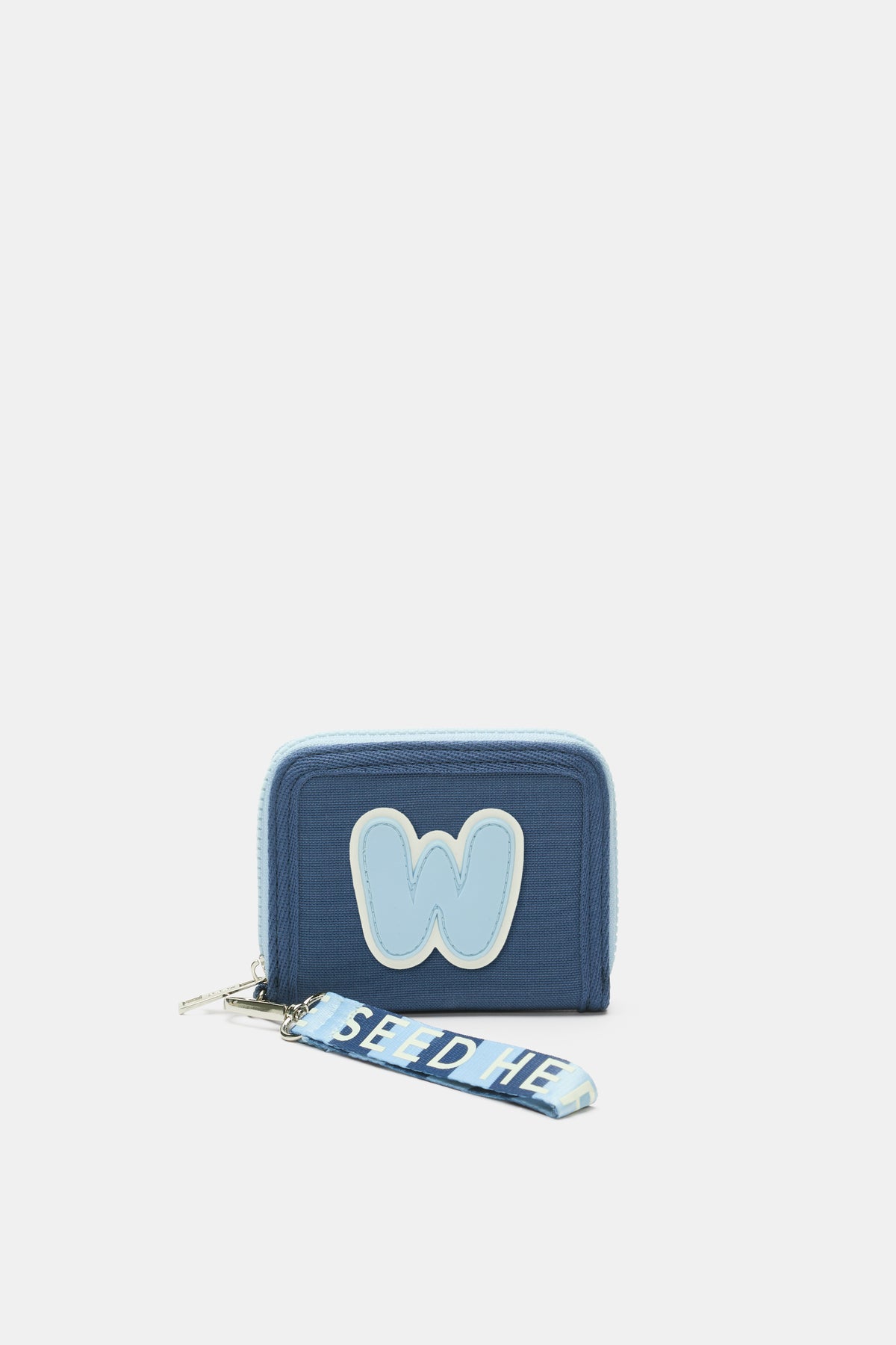 Stripe Strap Initial Wallet