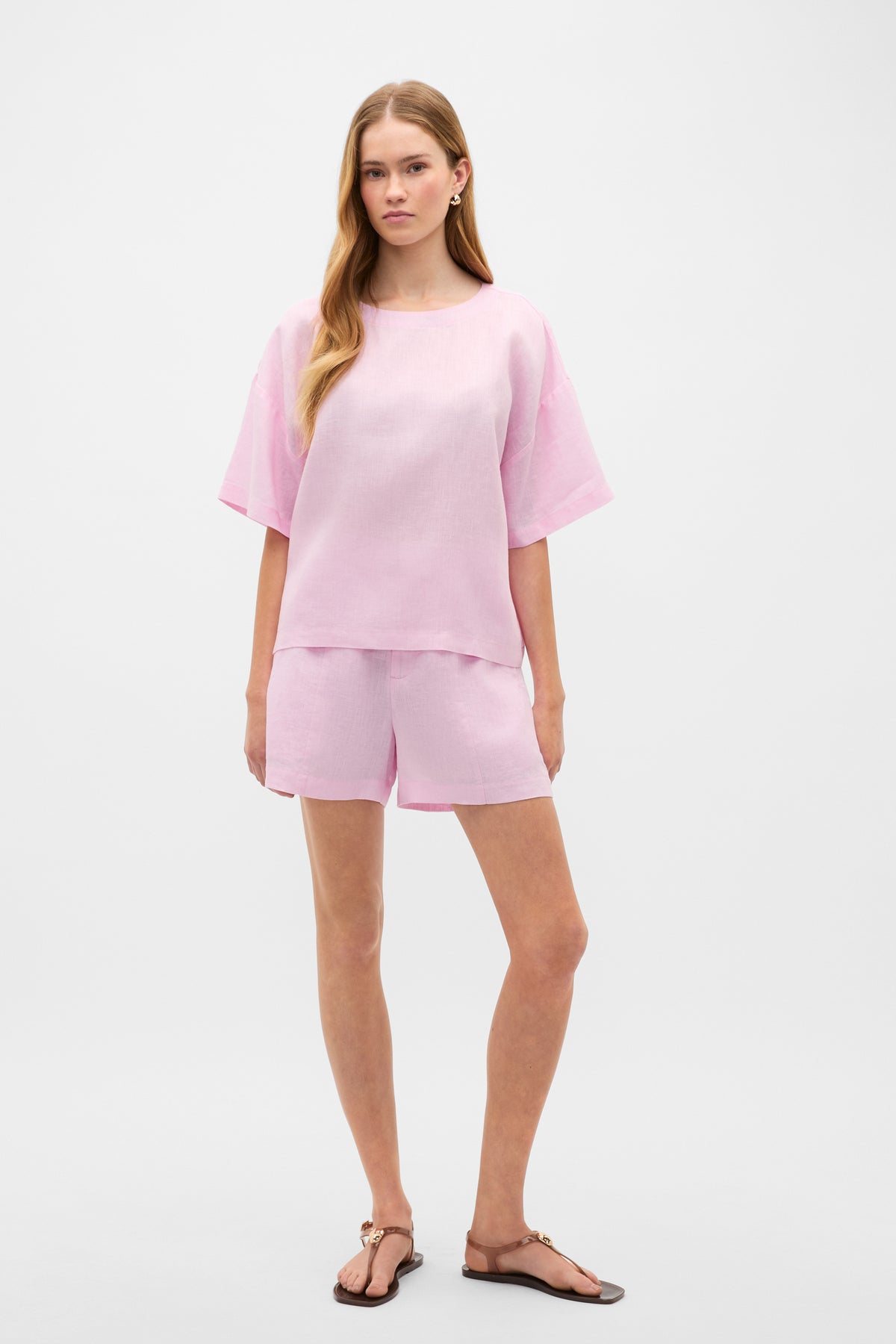 Core Linen Relaxed Tee