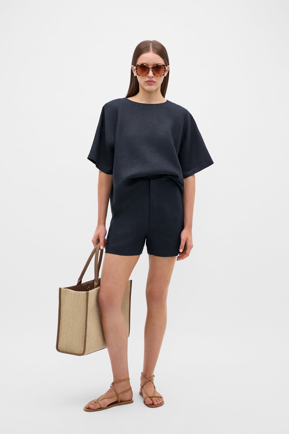 Core Linen Relaxed Tee