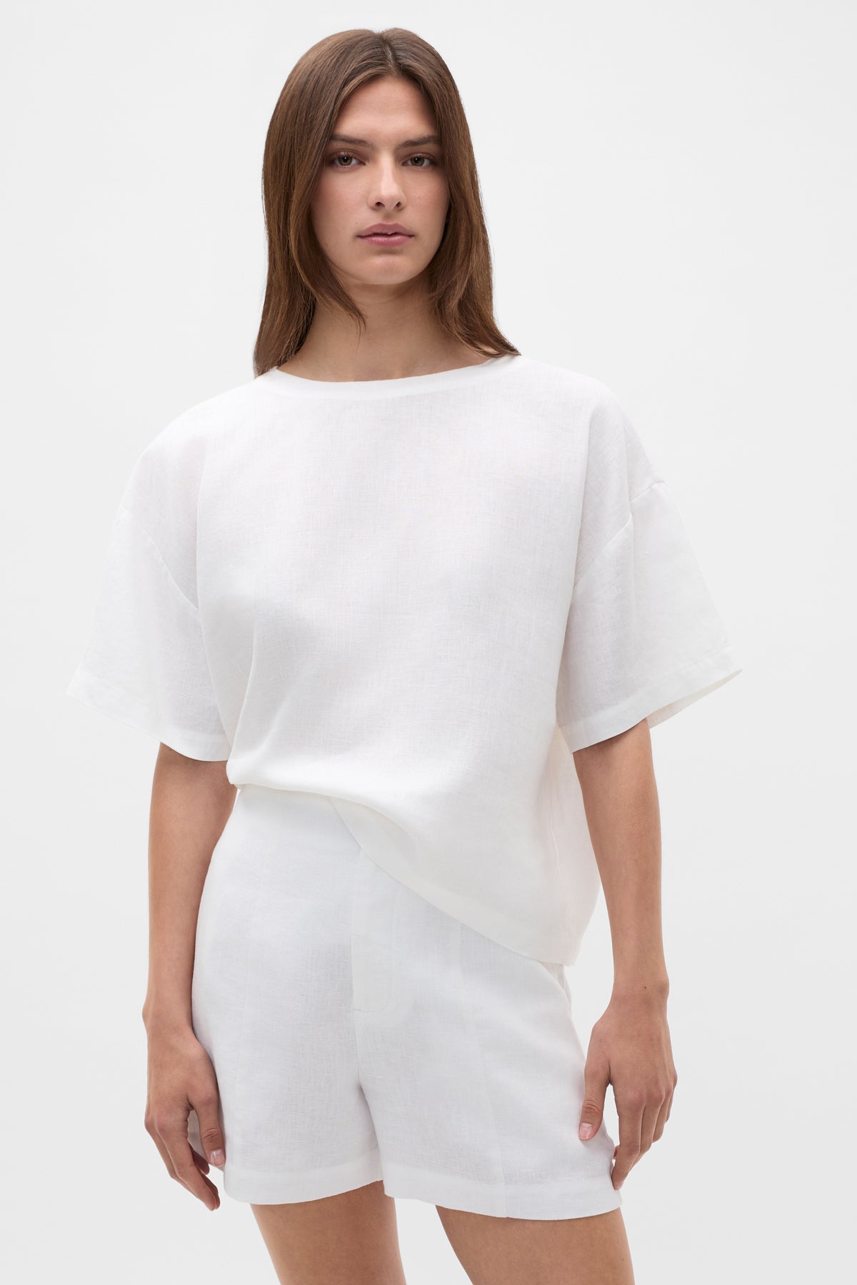 Core Linen Relaxed Tee