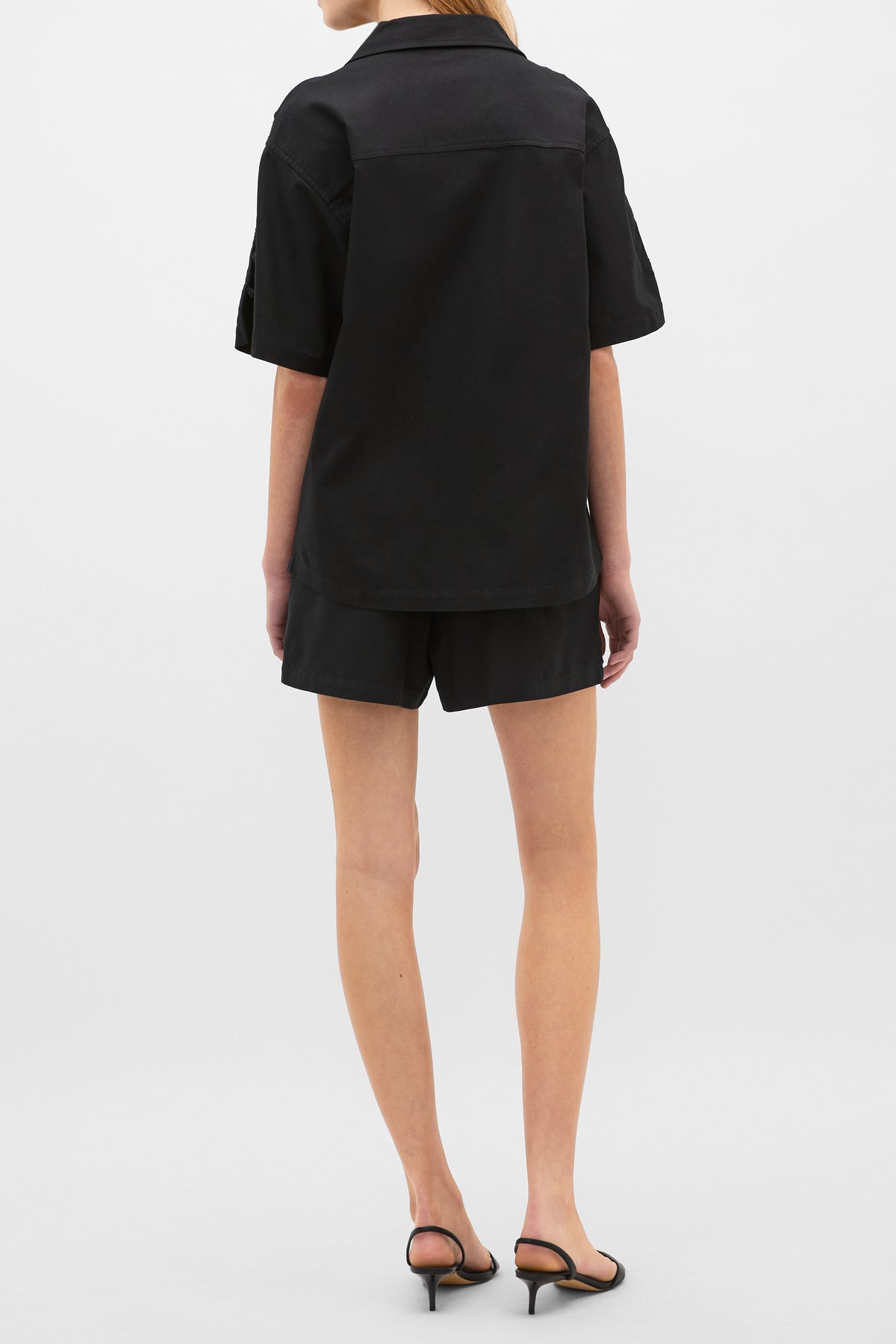 Knot Detail Boxy Shirt
