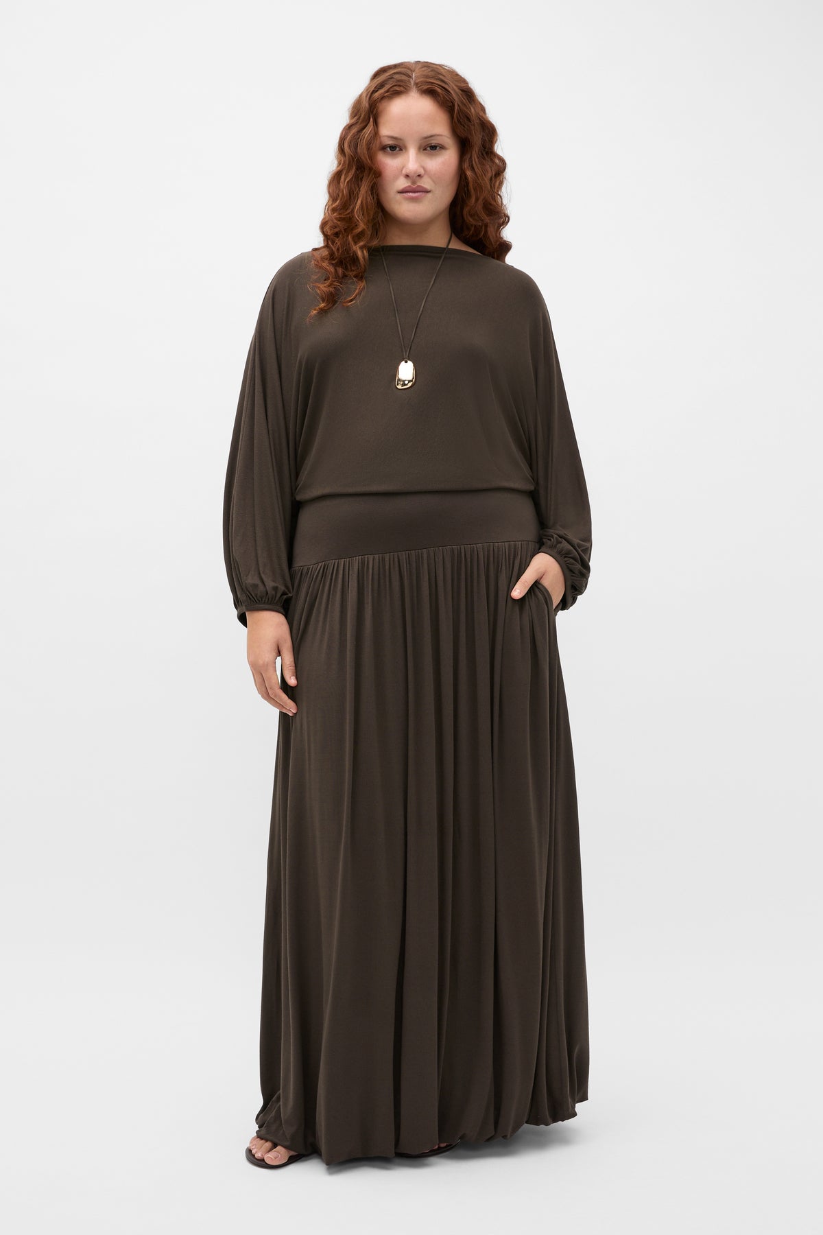 Fine Knit Bubble Sleeve Top