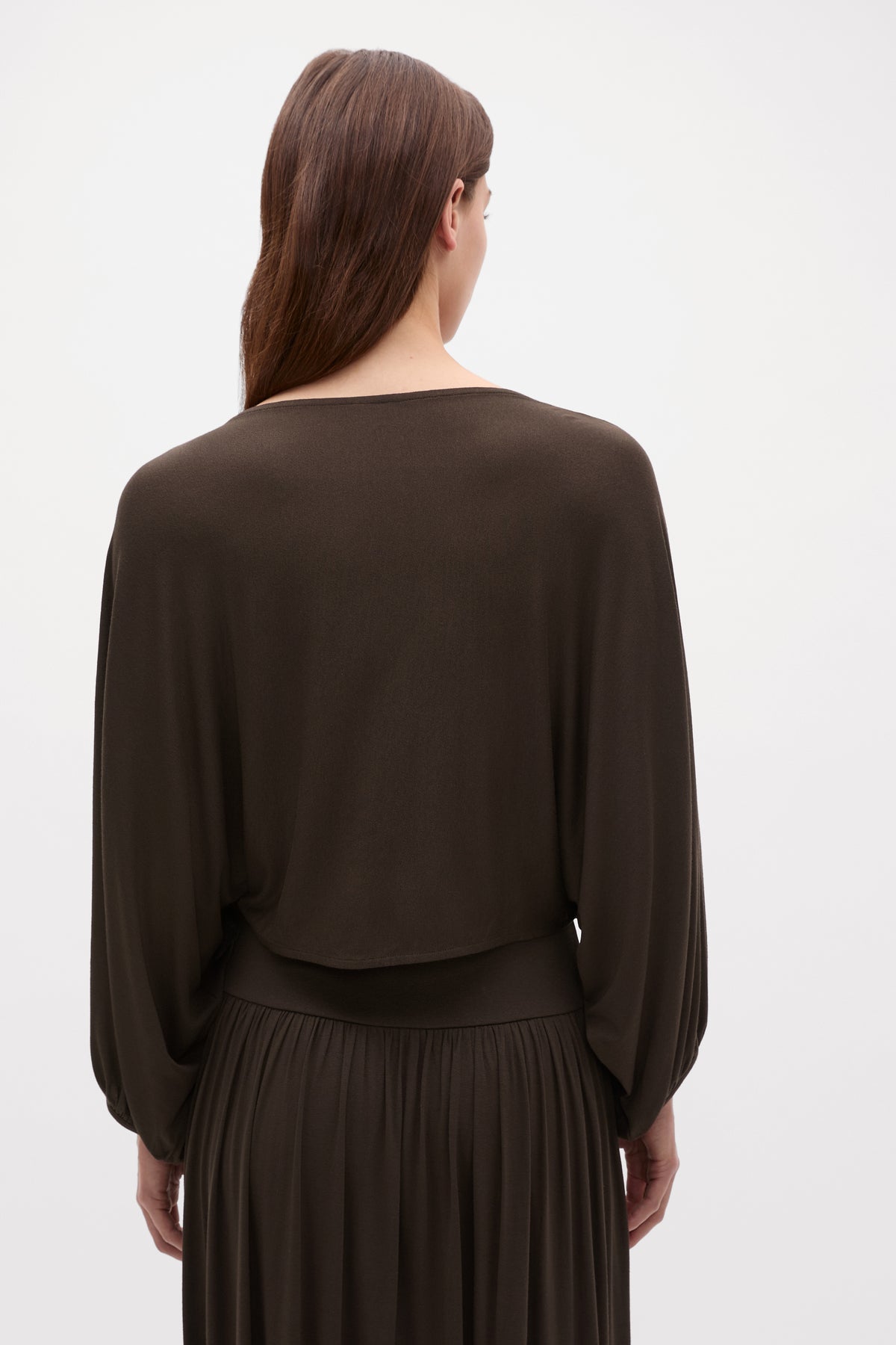 Fine Knit Bubble Sleeve Top