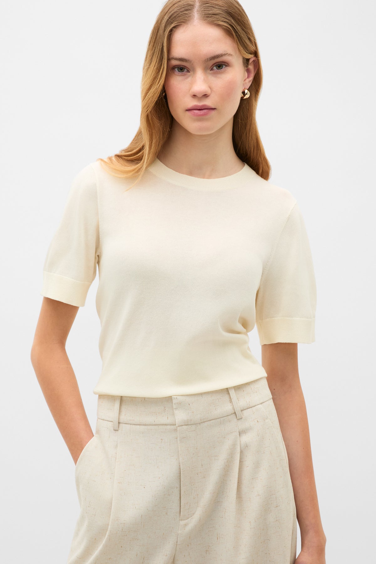 Sheer Knit Tee