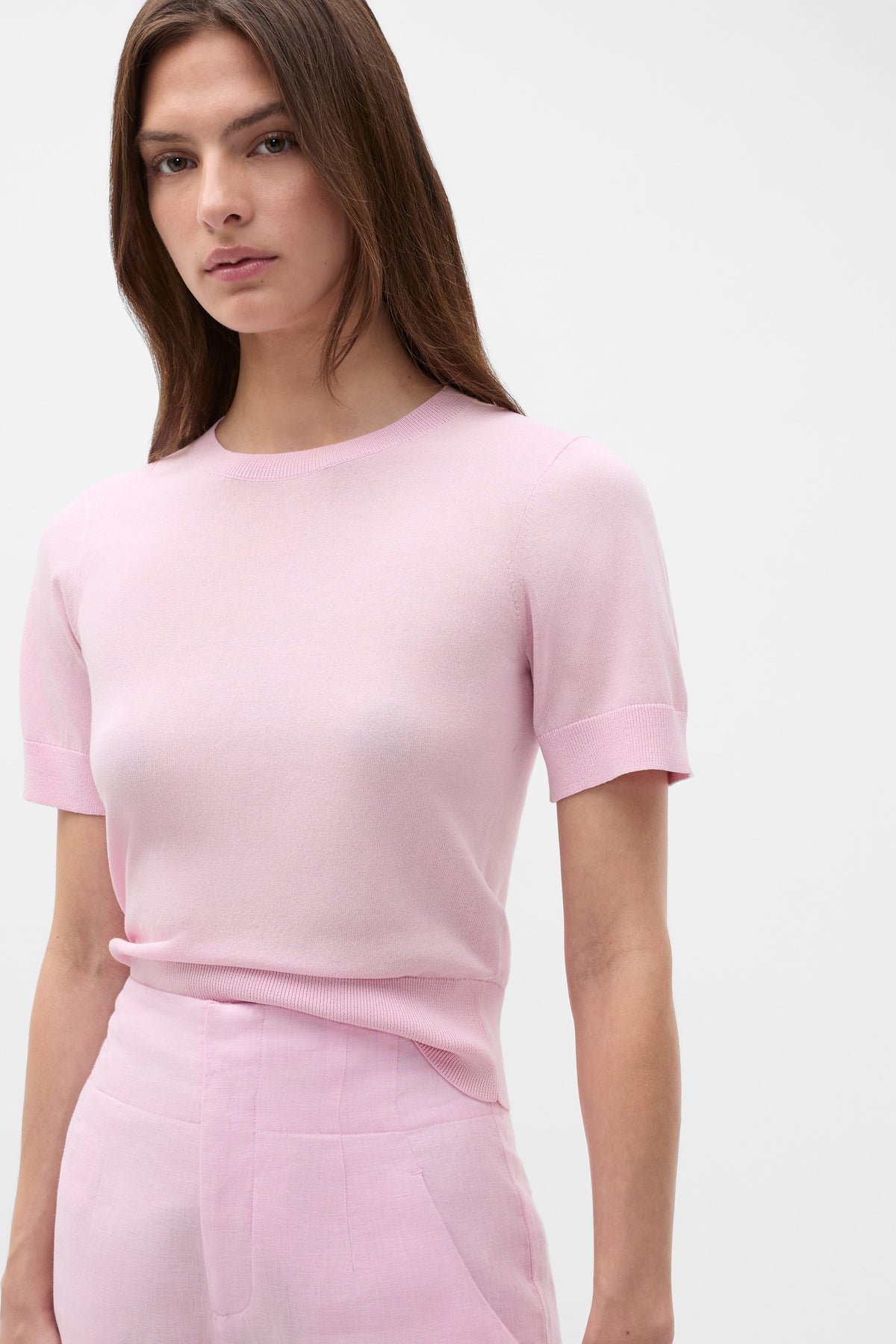 Sheer Knit Tee