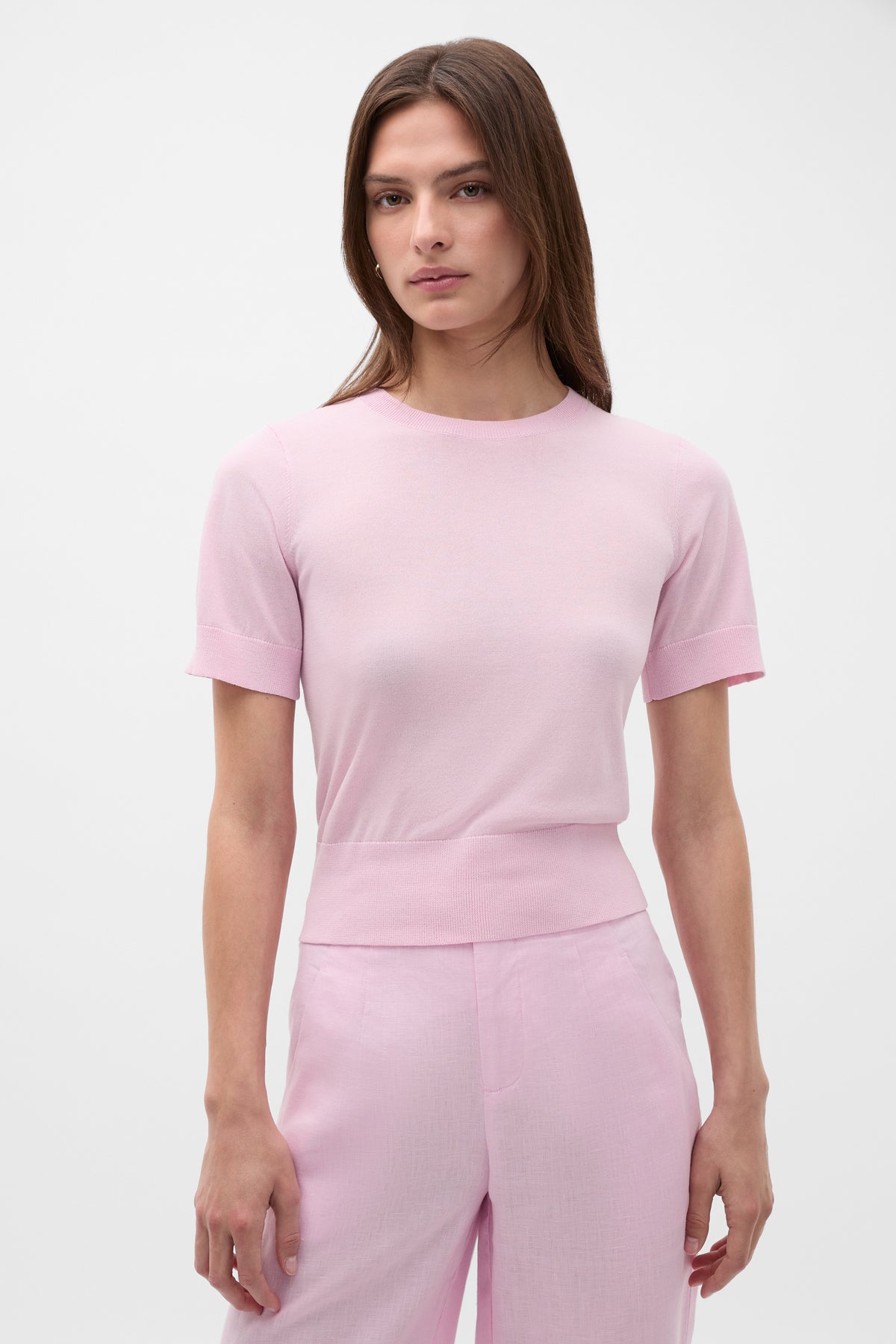 Sheer Knit Tee