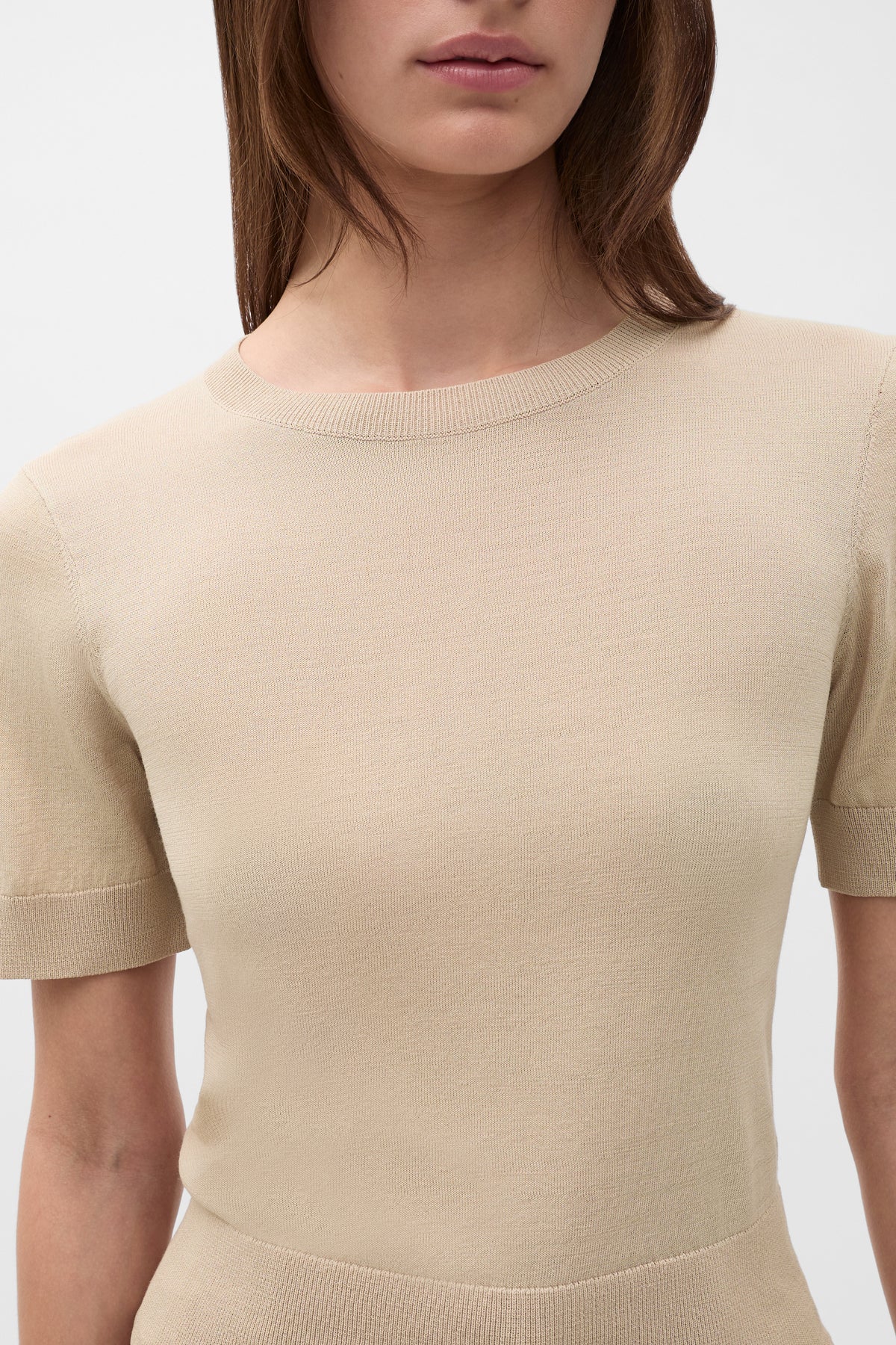 Sheer Knit Tee