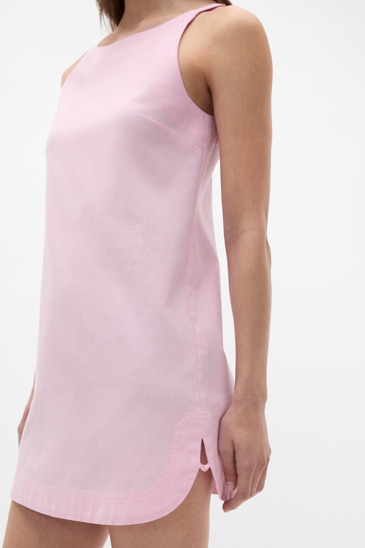 Knot Detail Mini Dress