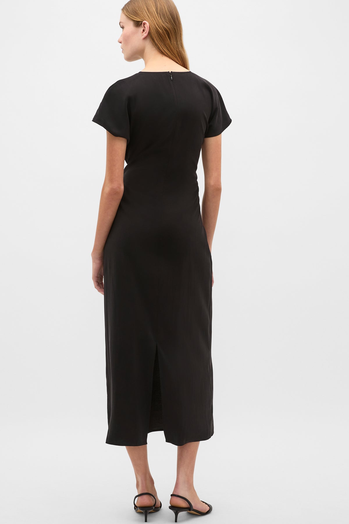 Tie Waist Midi Dress