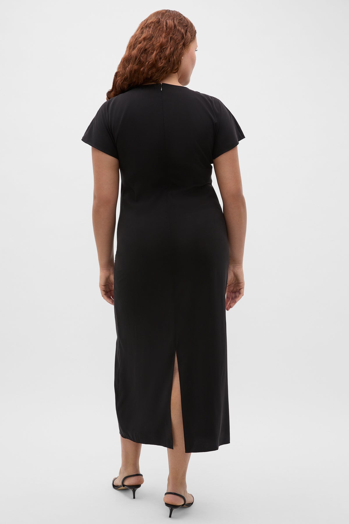 Tie Waist Midi Dress