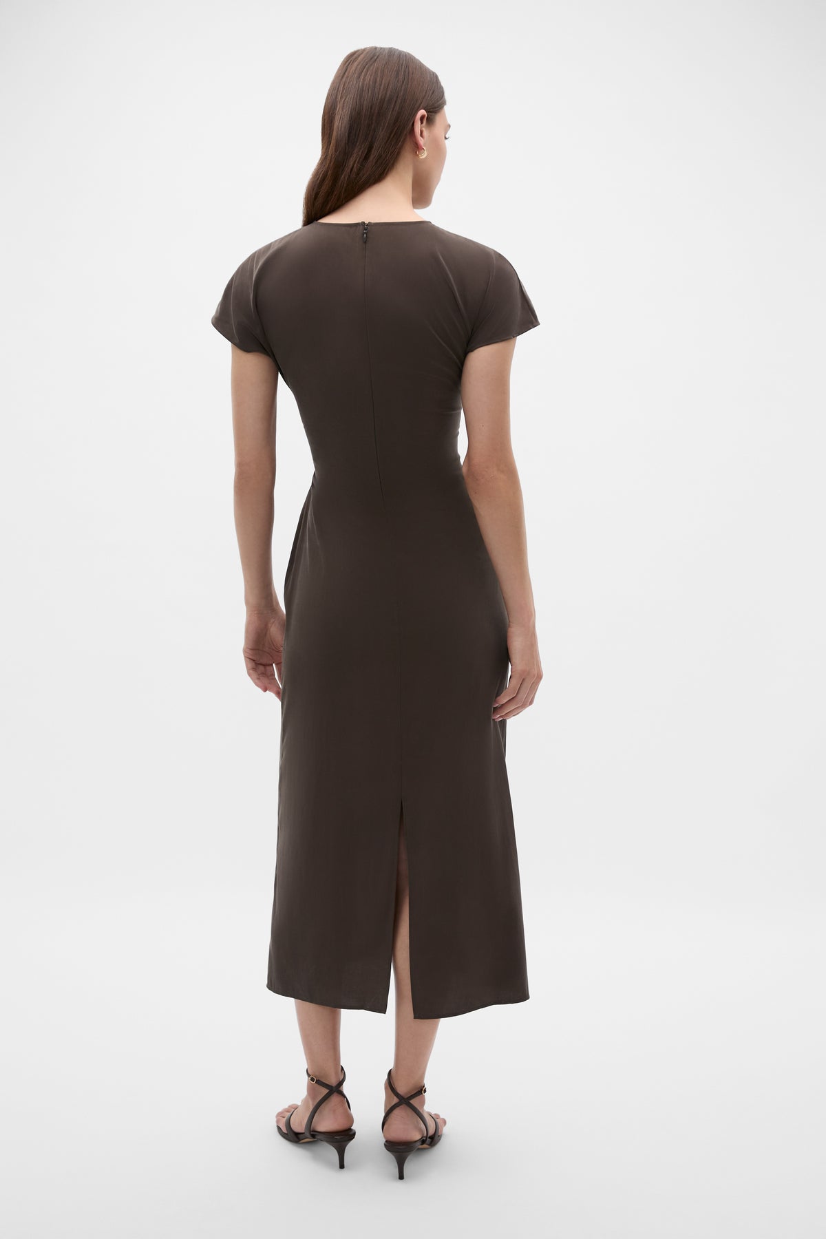 Tie Waist Midi Dress