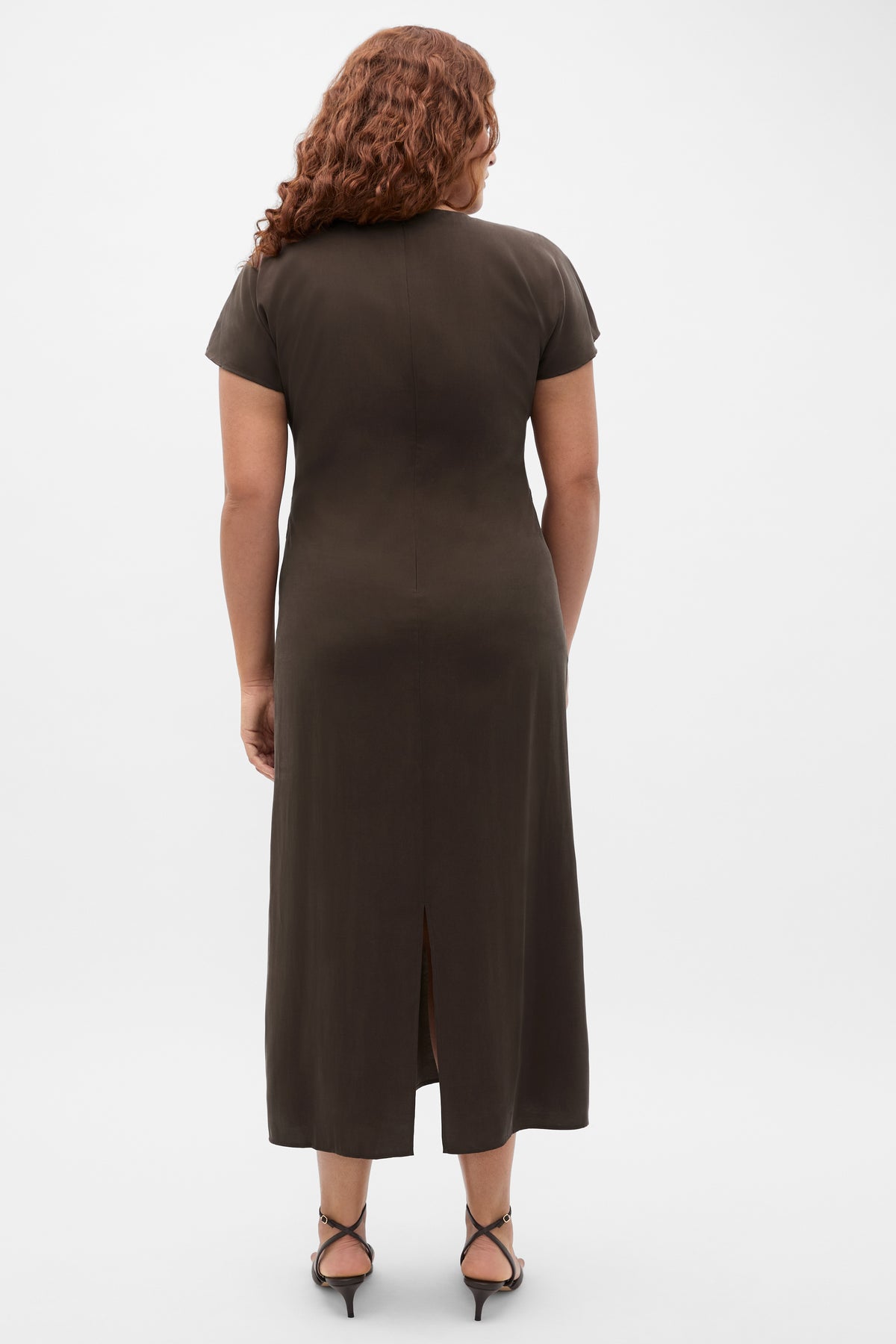 Tie Waist Midi Dress