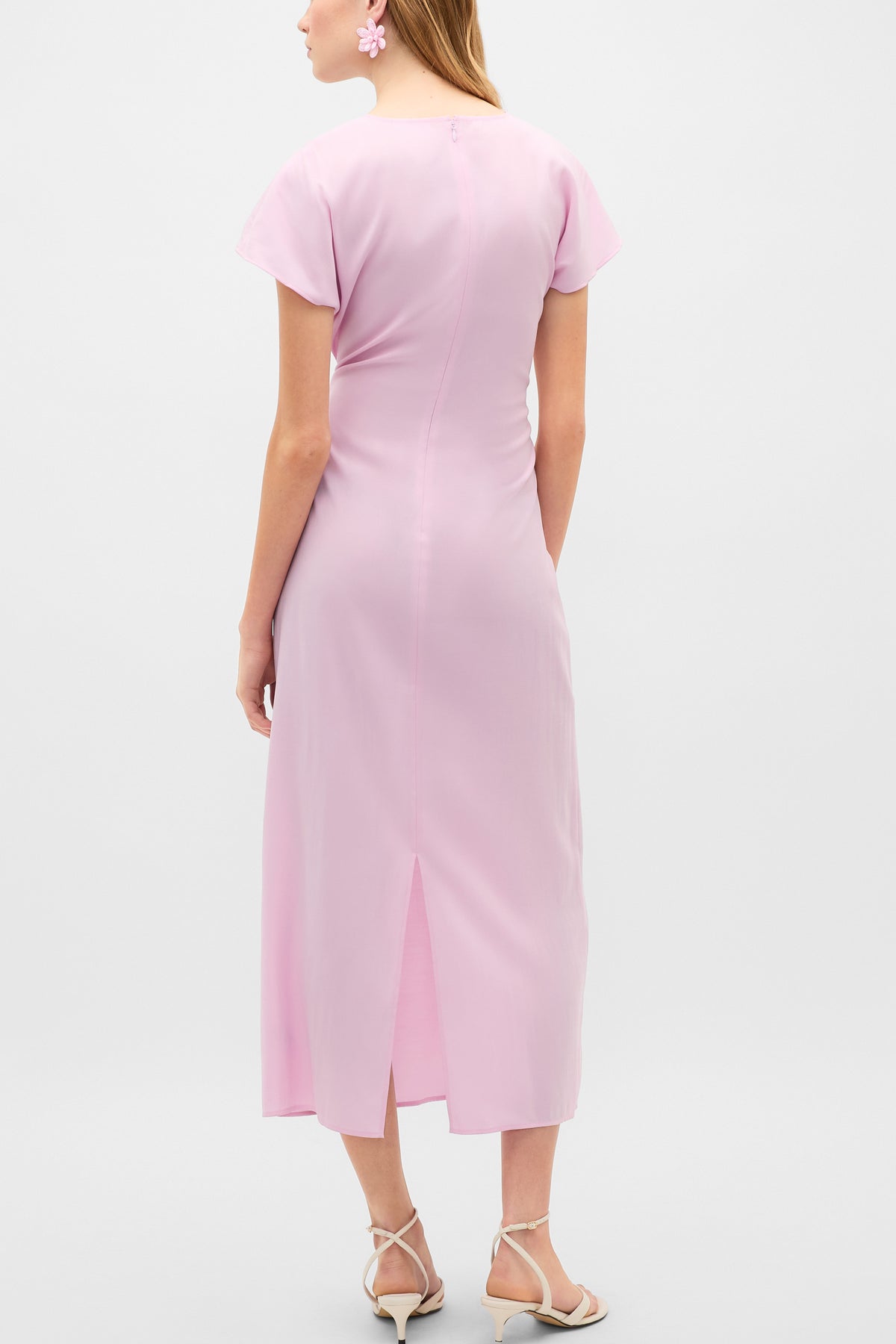 Tie Waist Midi Dress