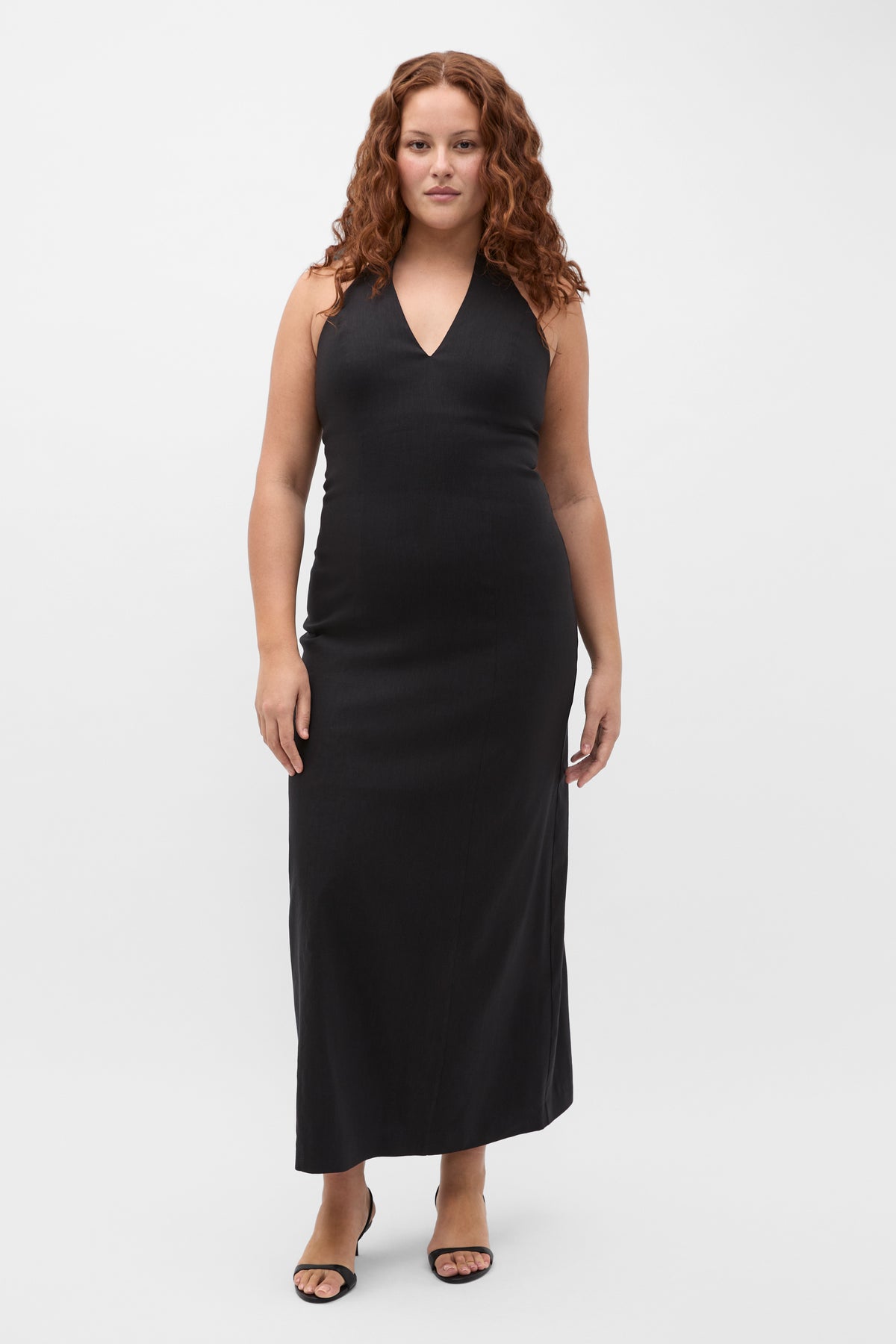 Halter Midi Dress
