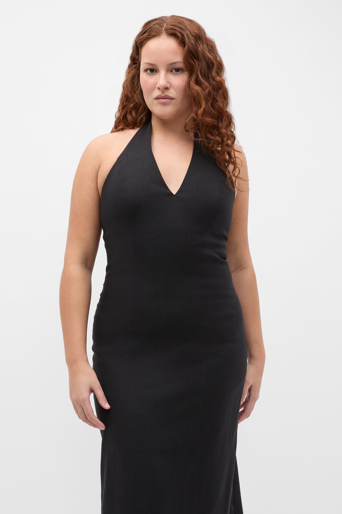 Halter Midi Dress