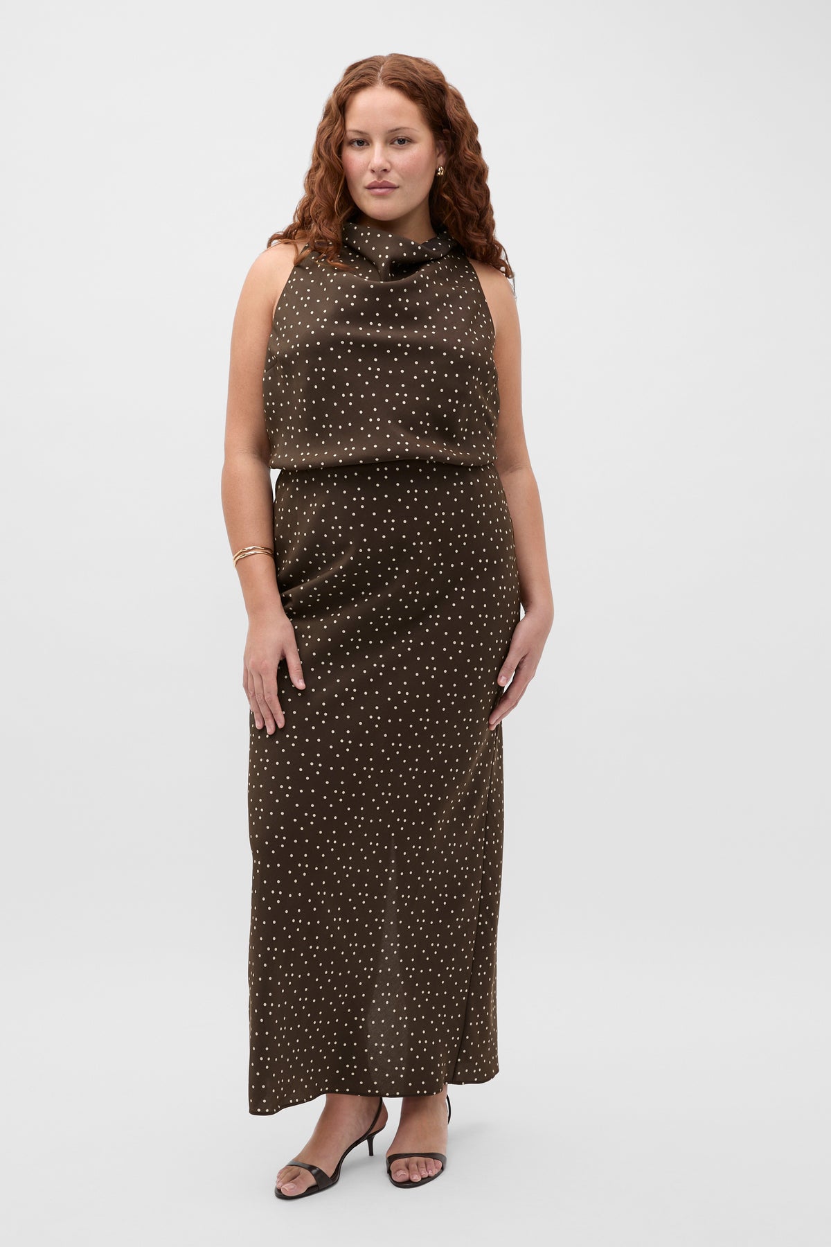 Spot Print Skirt