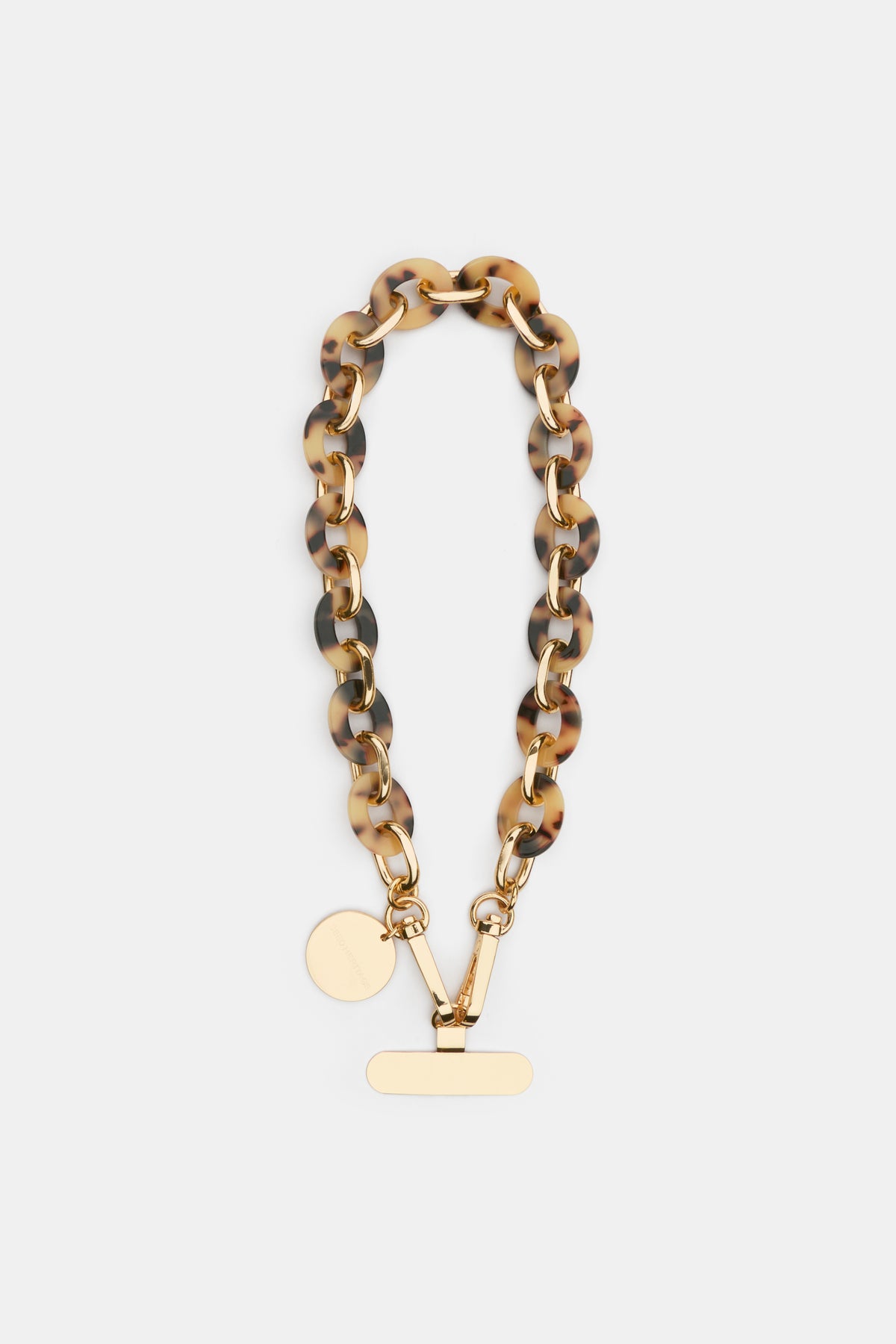 Resin Metal Wrist Phone Strap