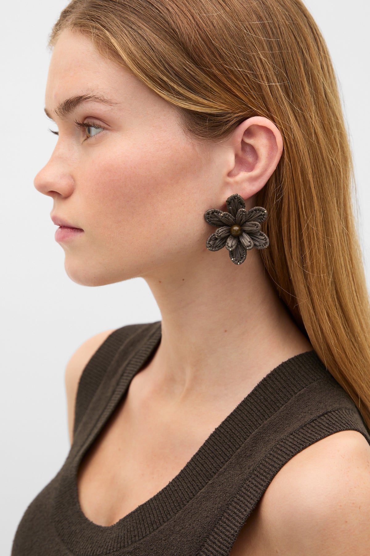 Floral Statement Earring