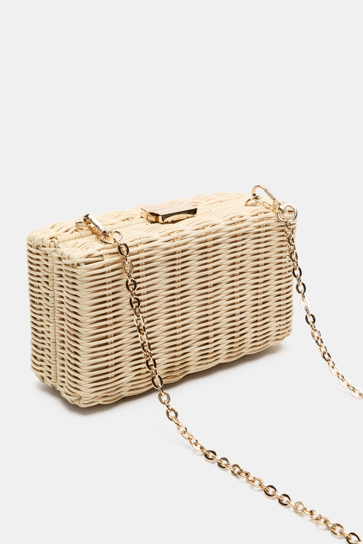 Rattan Box Clutch